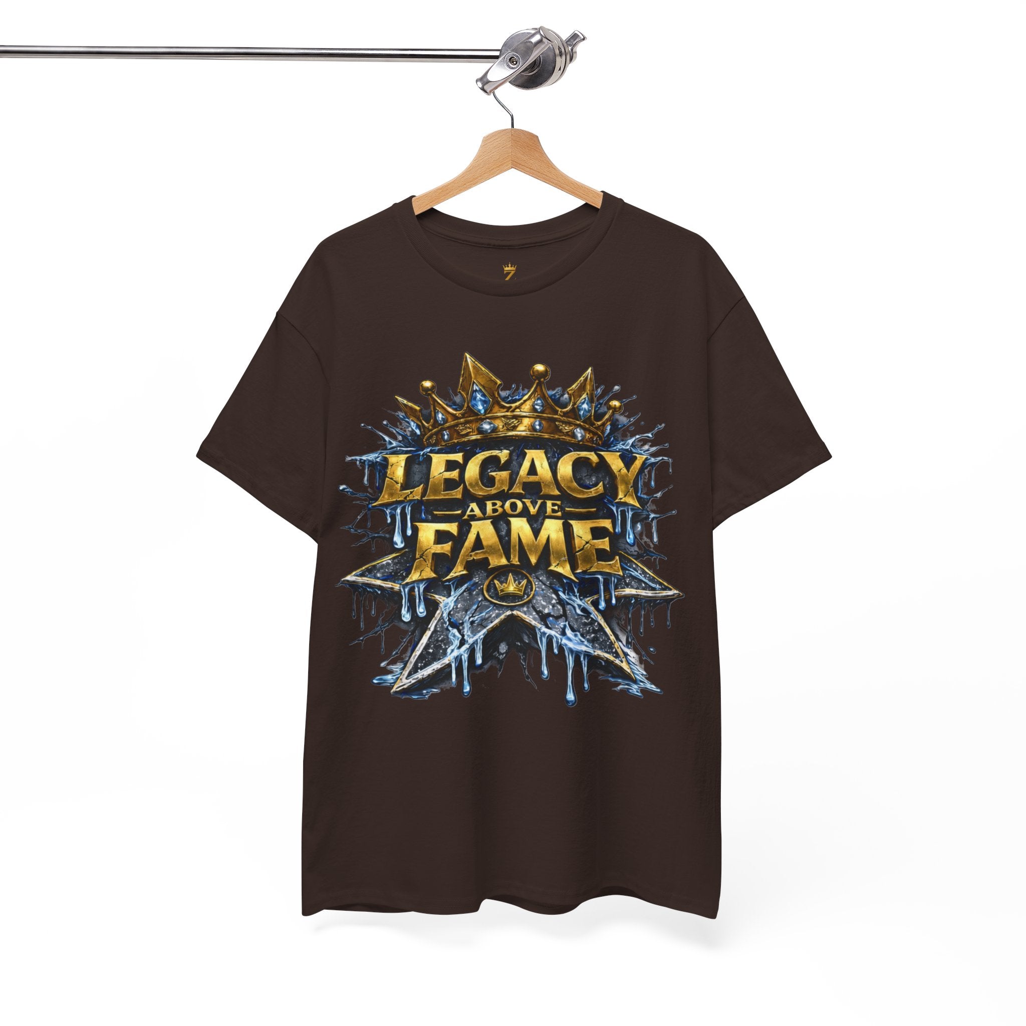 Adult Legacy Above Fame Graphic T-Shirt (Icy Blue Drip) - Zealous For All