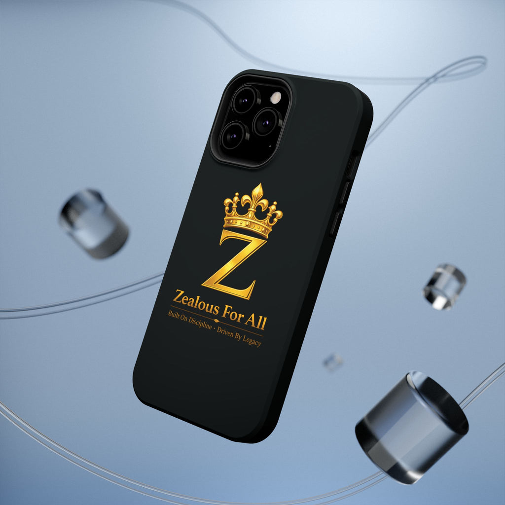 ZFA Phone Case  — "Zealous For All" Gold Crown Impact-Resistant Case Printify