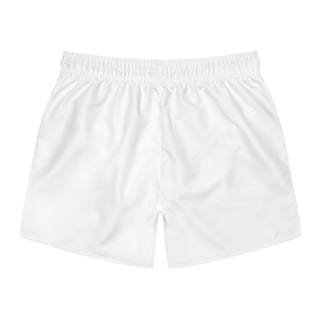 ZFA Swim Trunks (Above Knee) (White)