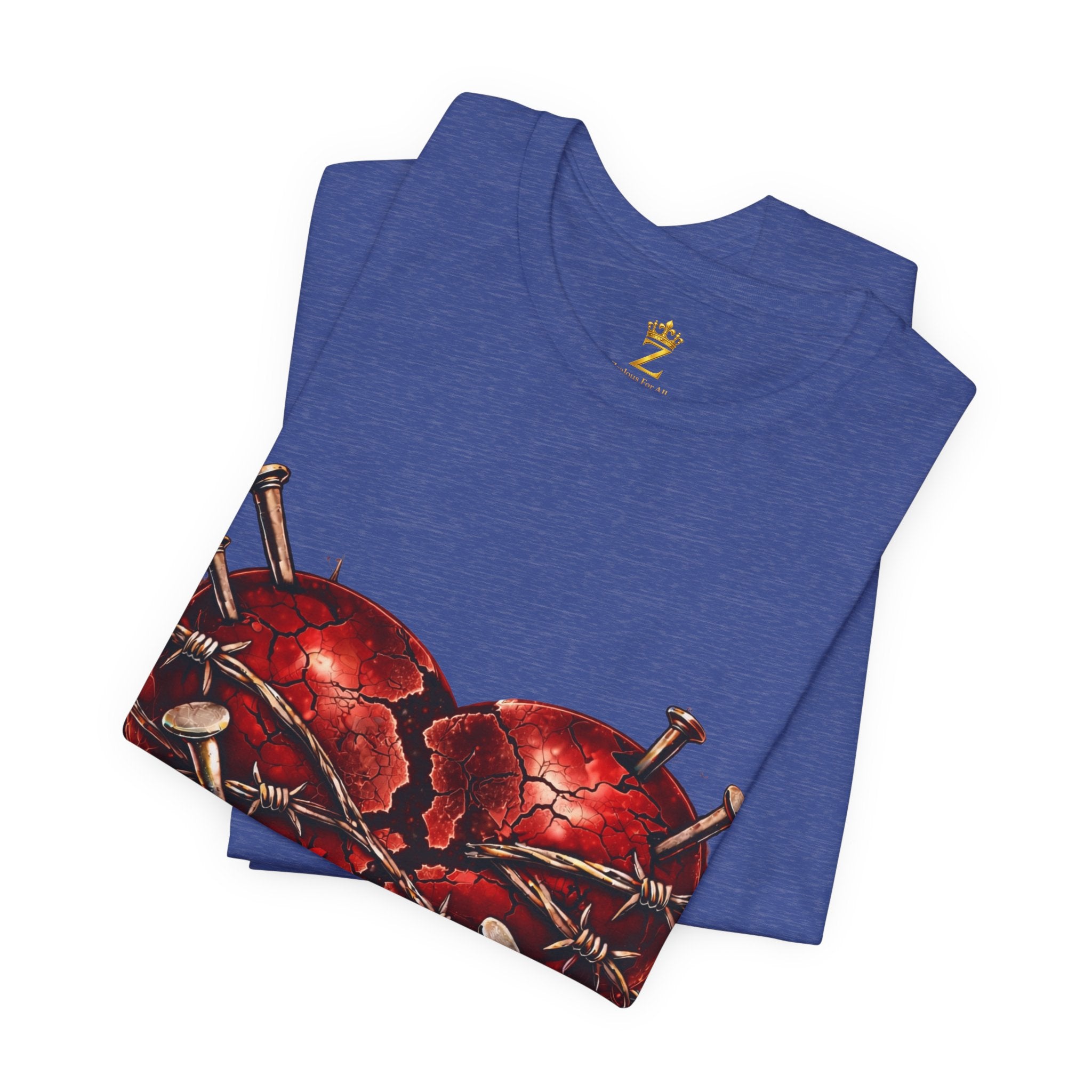 Red Heart T-Shirt (Discipline Over Emotions)