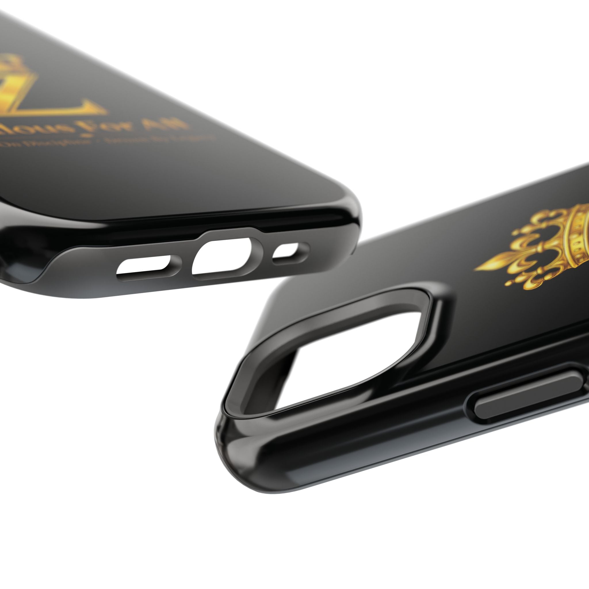 ZFA Phone Case  — "Zealous For All" Gold Crown Impact-Resistant Case Printify