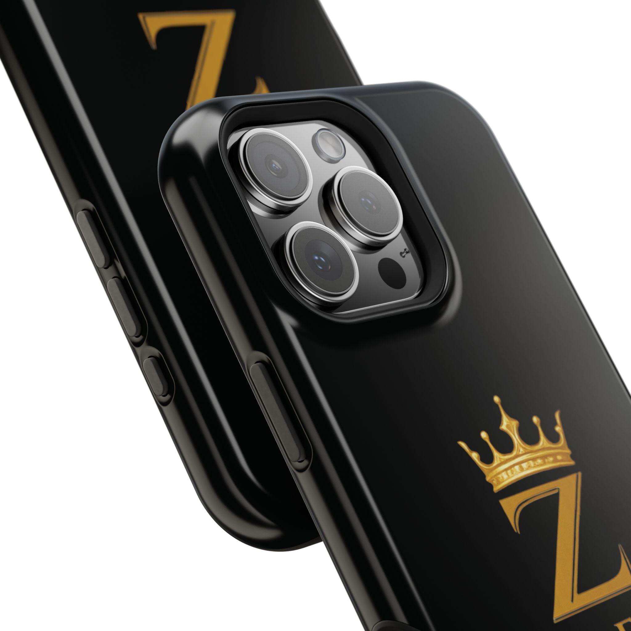 Phone Case — "Zealous For All" Gold Crown Impact-Resistant Case Printify