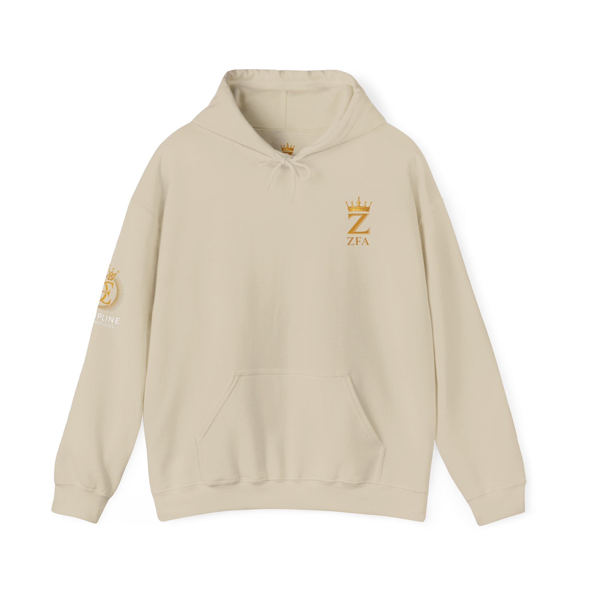 Zealous For All Crown Z Hoodie — Premium White Logo Sweatshirt - Zealous For All