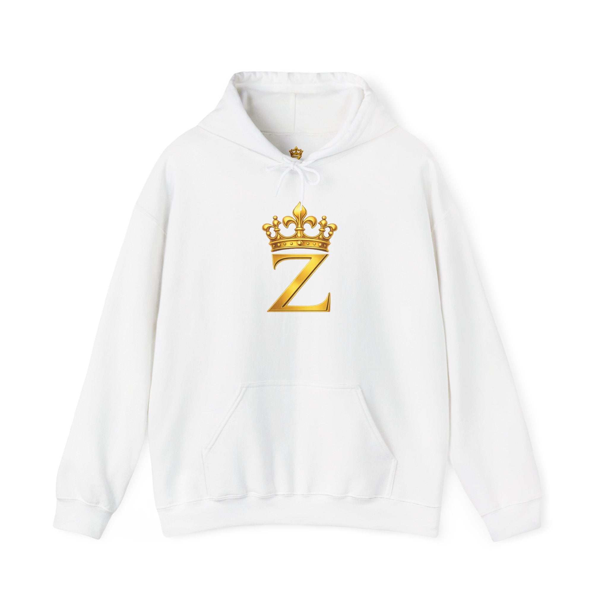 Zealous For All Hoodie — Gold Logo Printify