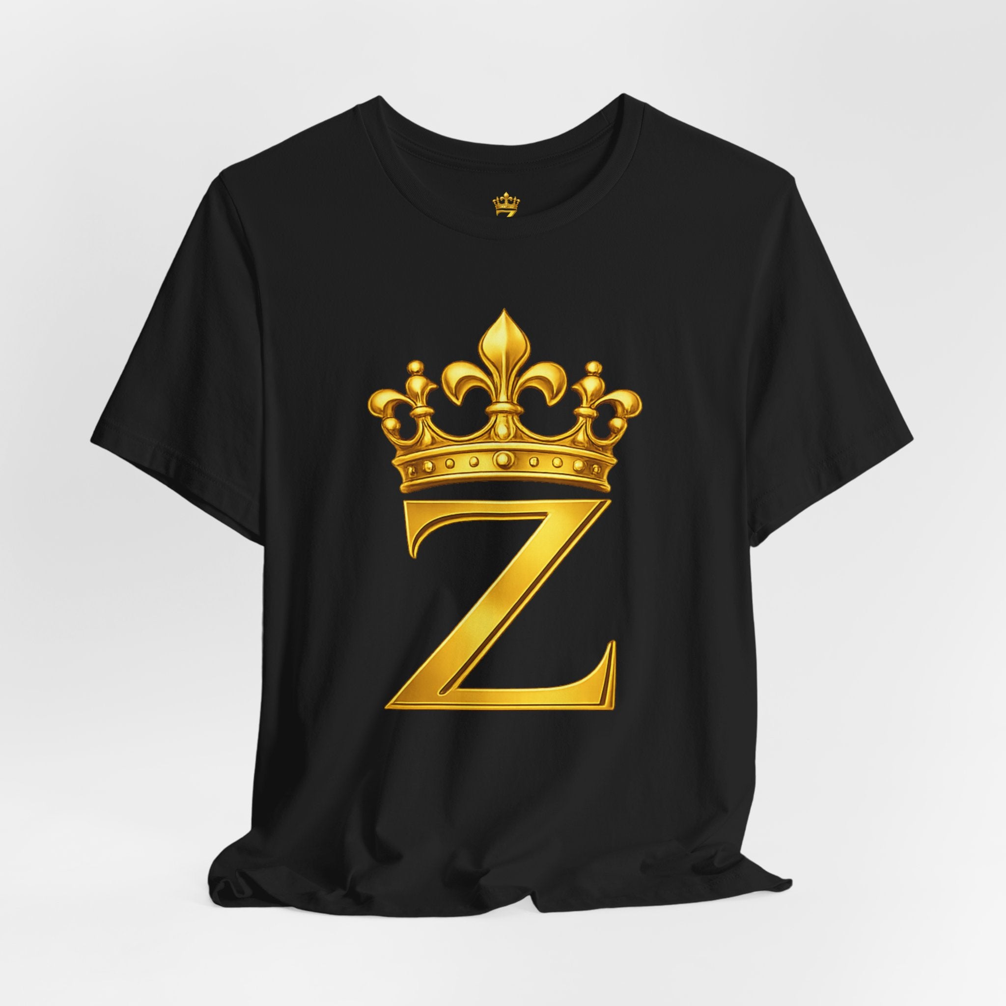 Unisex "Z" T-Shirt (Gold Logo) Printify