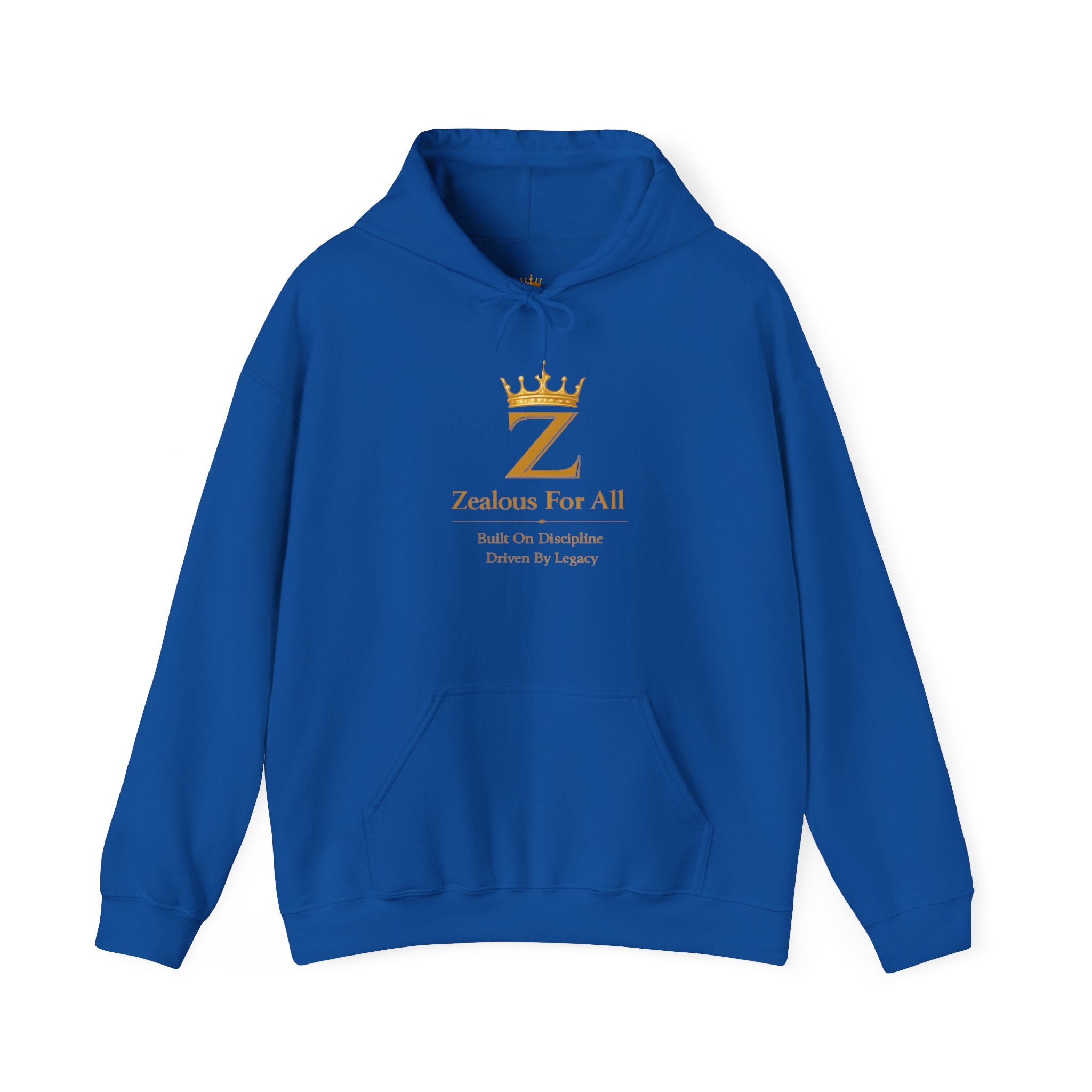 Zealous For All Hoodie — Gold Logo - Zealous For All