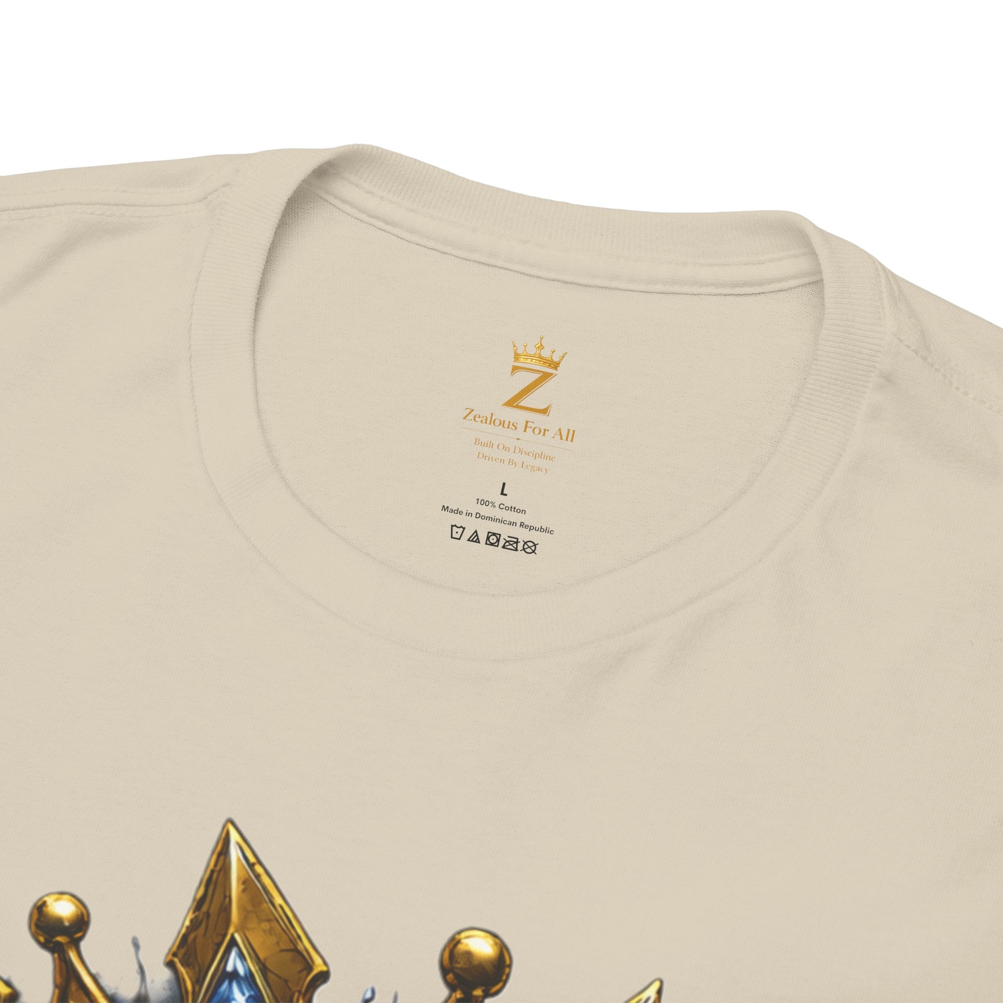 Adult Legacy Above Fame Graphic T-Shirt (Icy Blue Drip) - Zealous For All