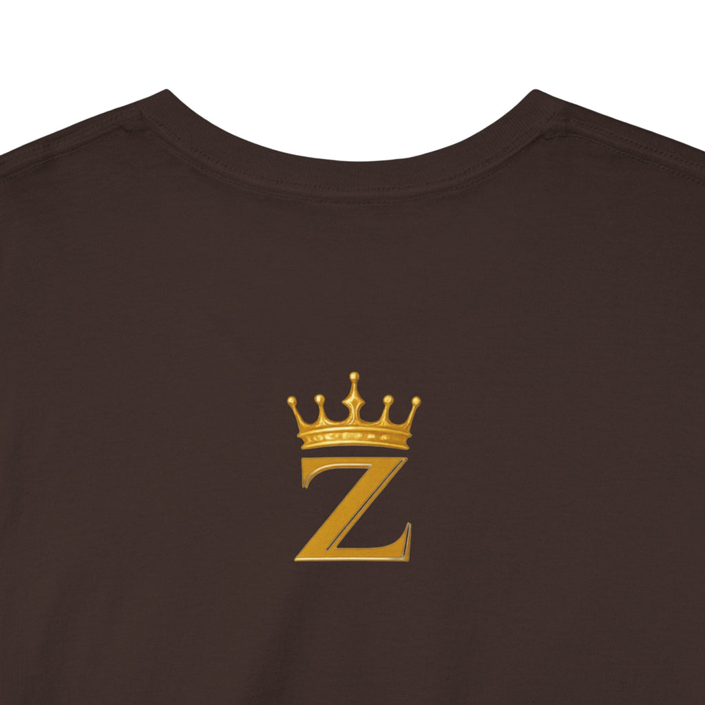 Unisex Zealous For All T-Shirt (Gold Logo (with Back logo) T-shirt) Printify