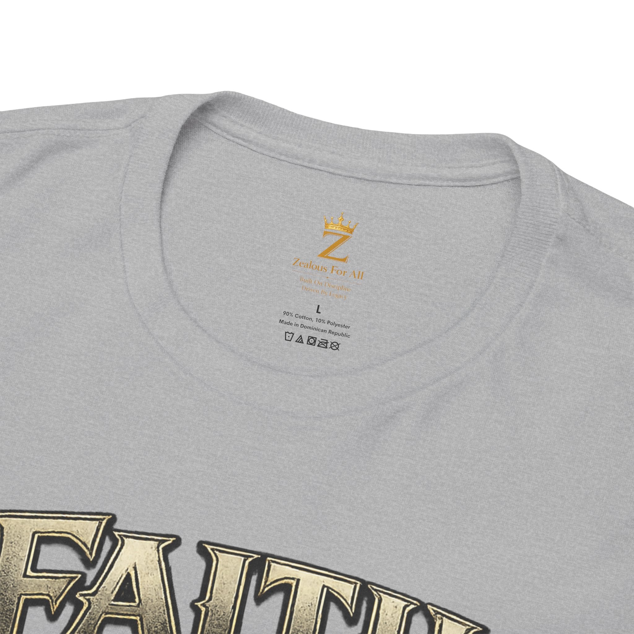 Adult Faith Prevails T‑Shirt (Black Anchor) Printify