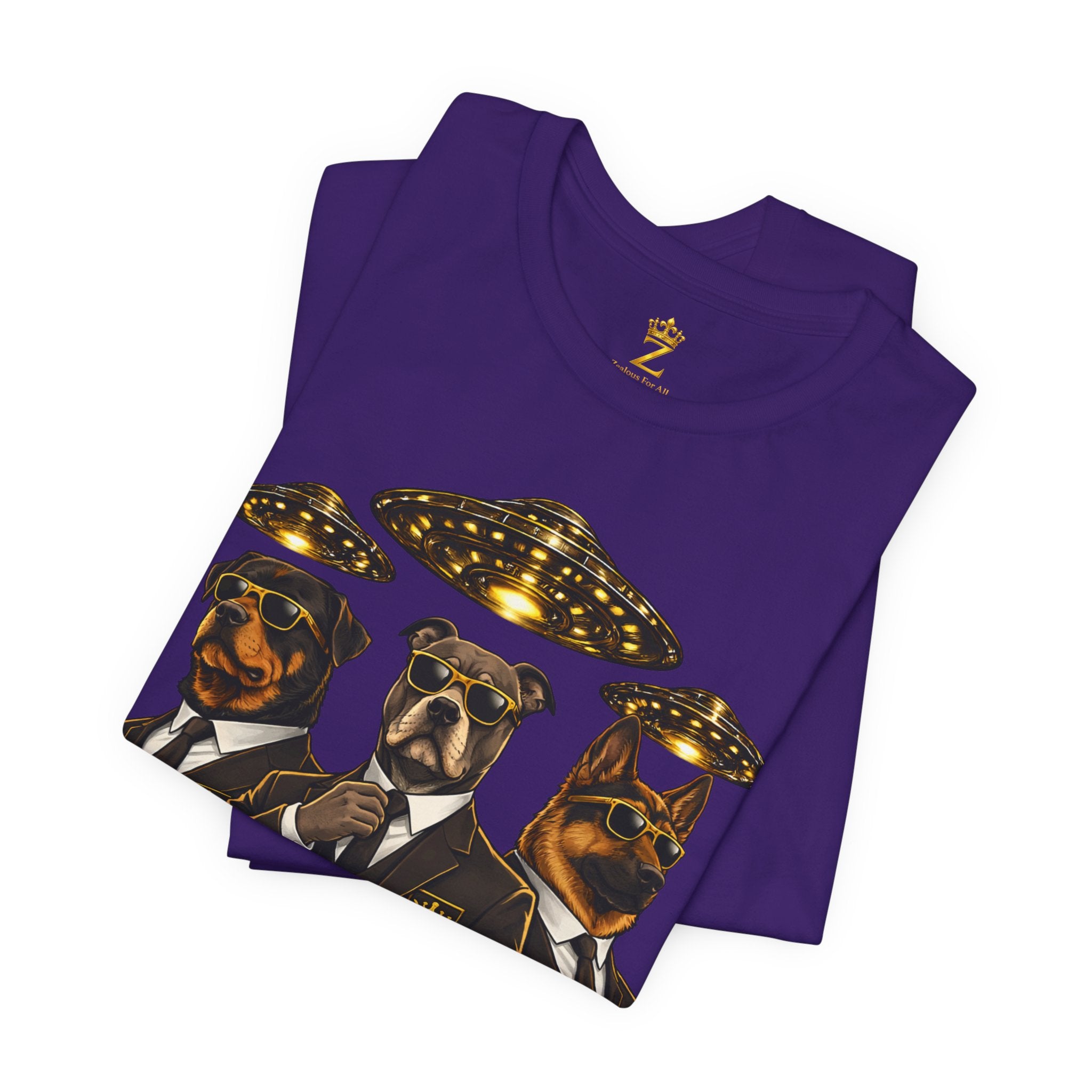 COMING SOON... United. Fly. Organized. Graphic Tee (Gold) Printify