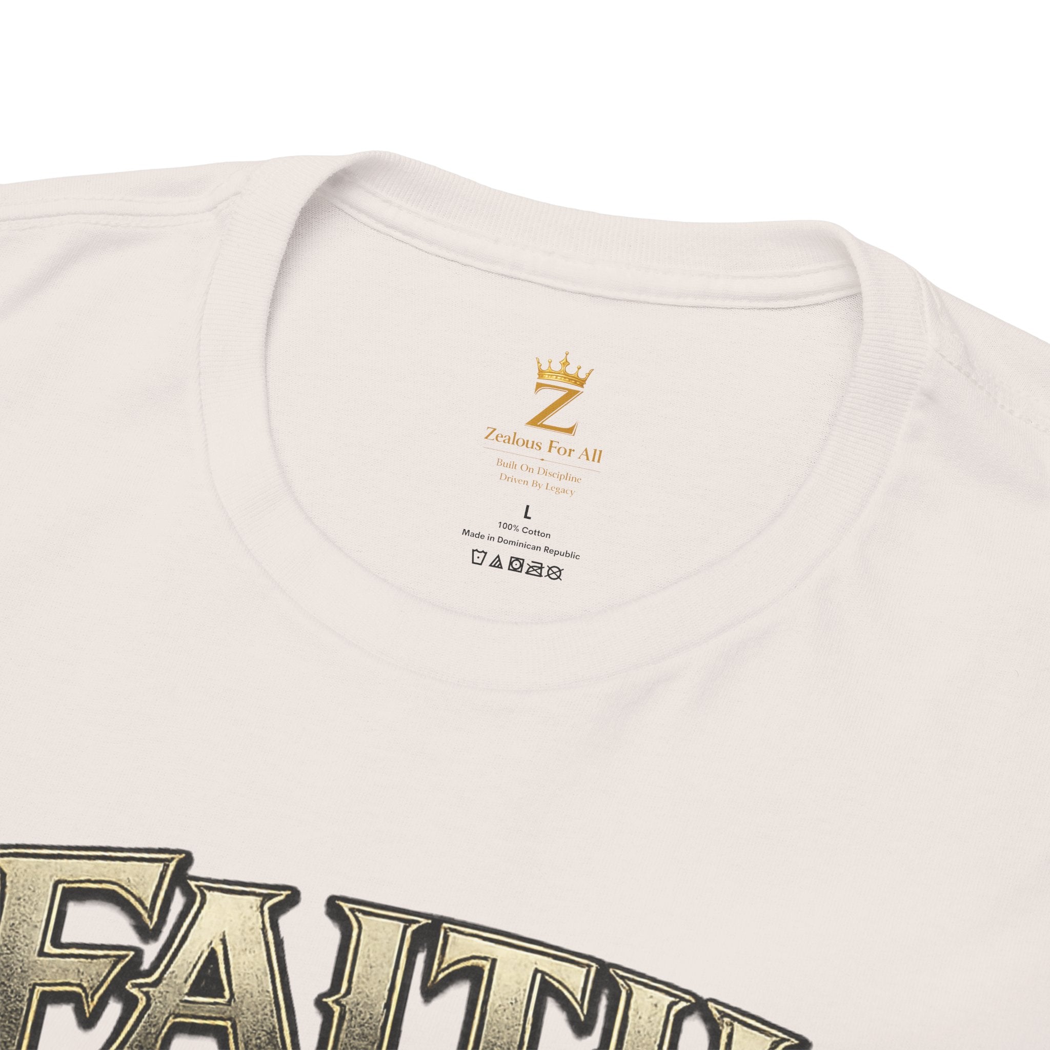 Adult Faith Prevails T‑Shirt (Black Anchor) Printify