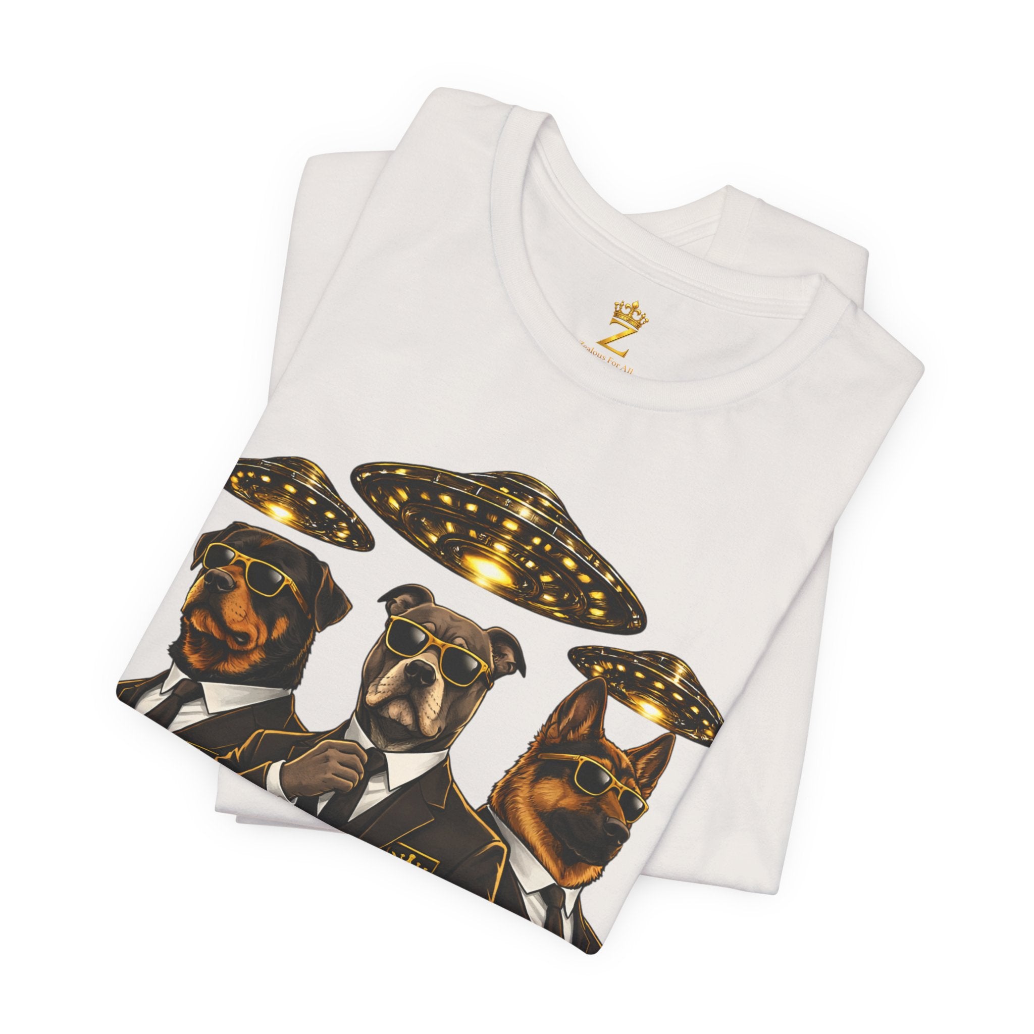 COMING SOON... United. Fly. Organized. Graphic Tee (Gold) Printify