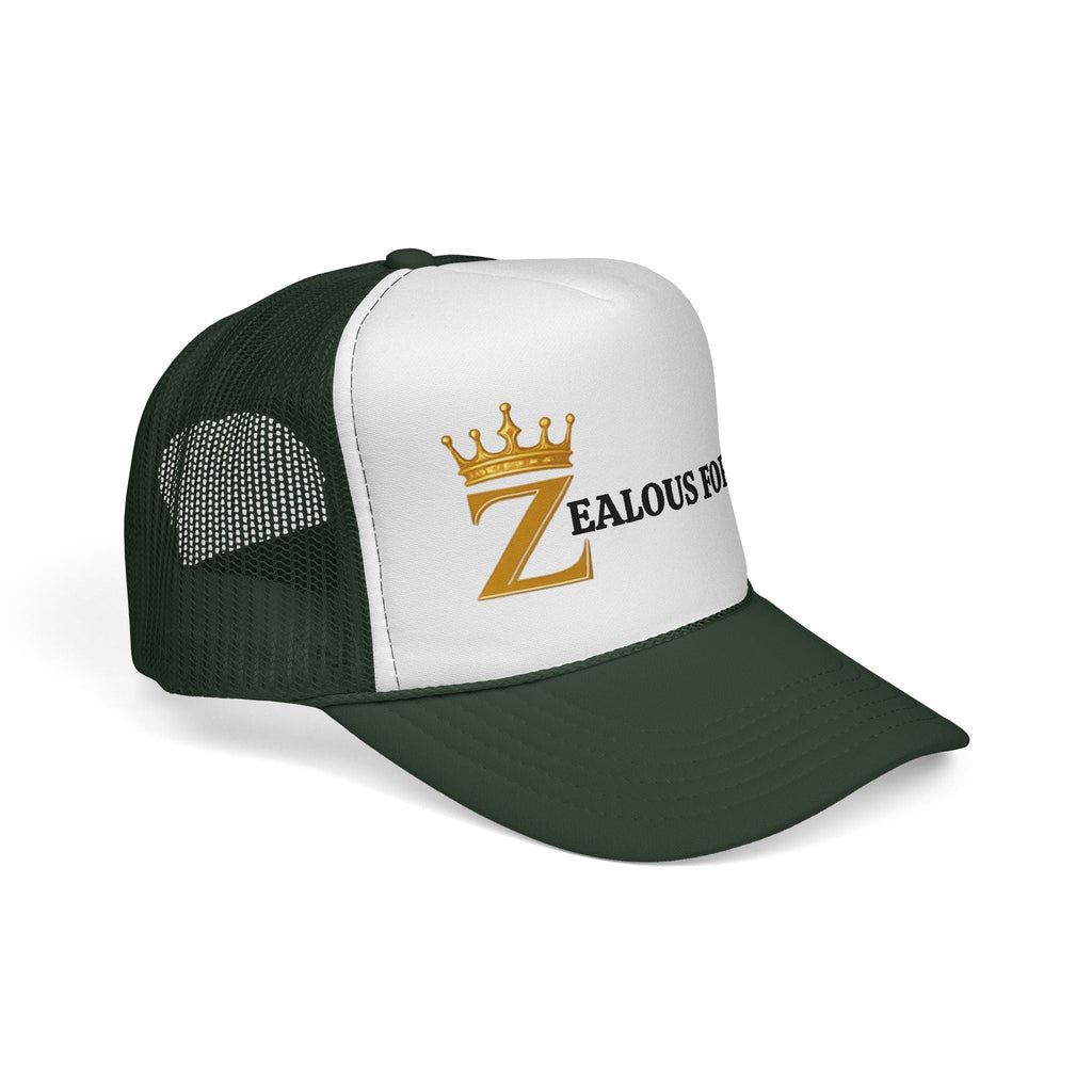 Zealous For All Trucker Caps Printify