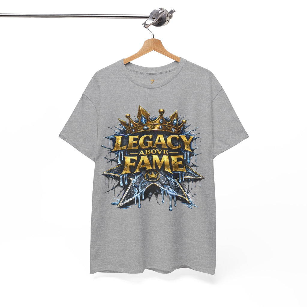 Adult Legacy Above Fame Graphic T-Shirt (Icy Blue Drip) - Zealous For All