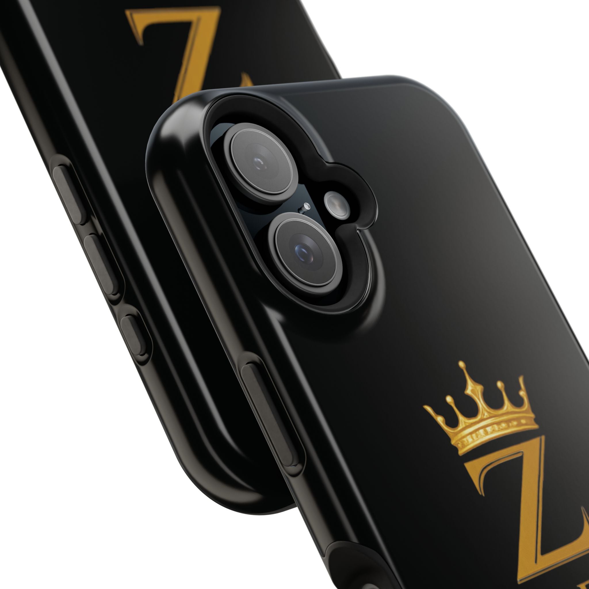 Phone Case — "Zealous For All" Gold Crown Impact-Resistant Case Printify