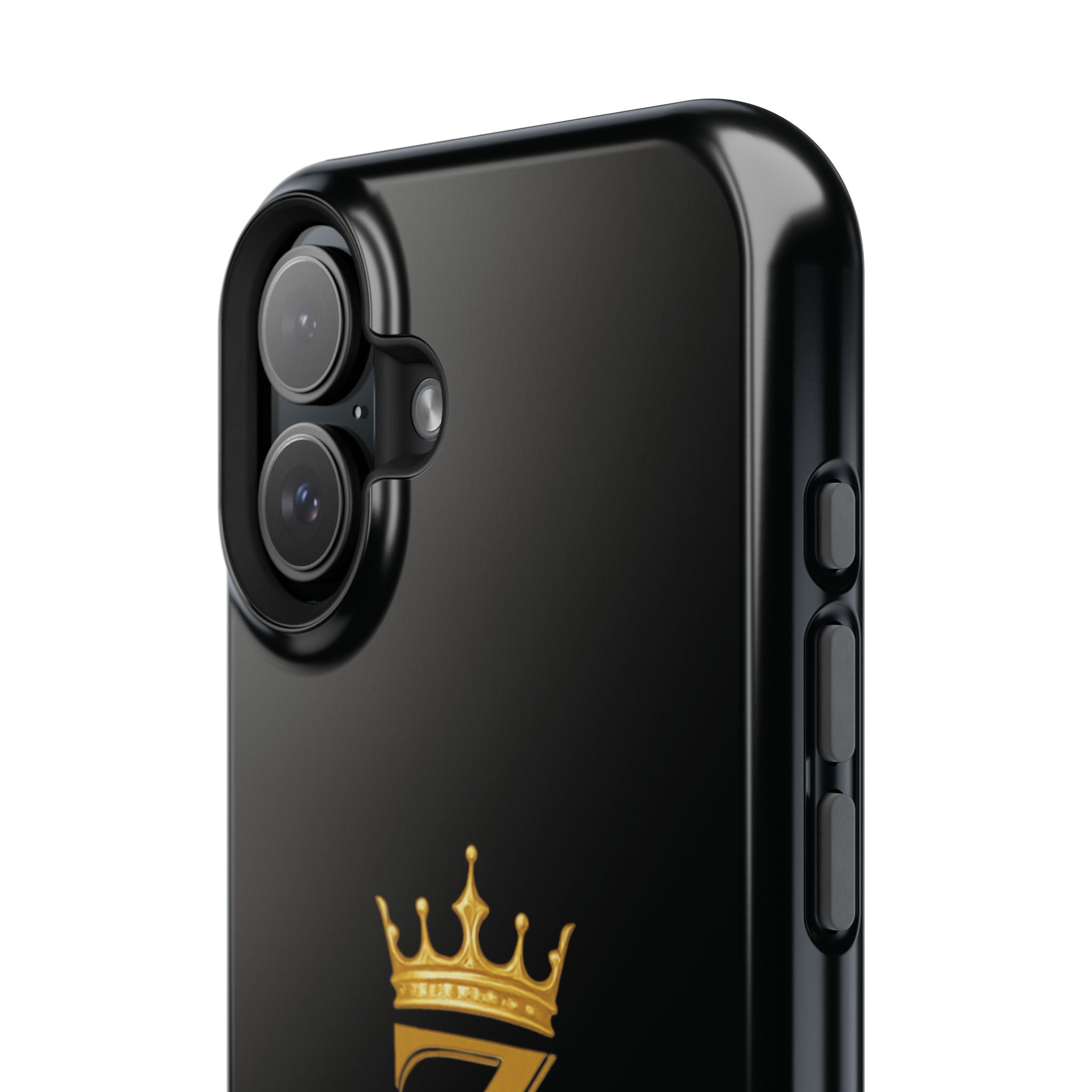 Phone Case — "Zealous For All" Gold Crown Impact-Resistant Case Printify