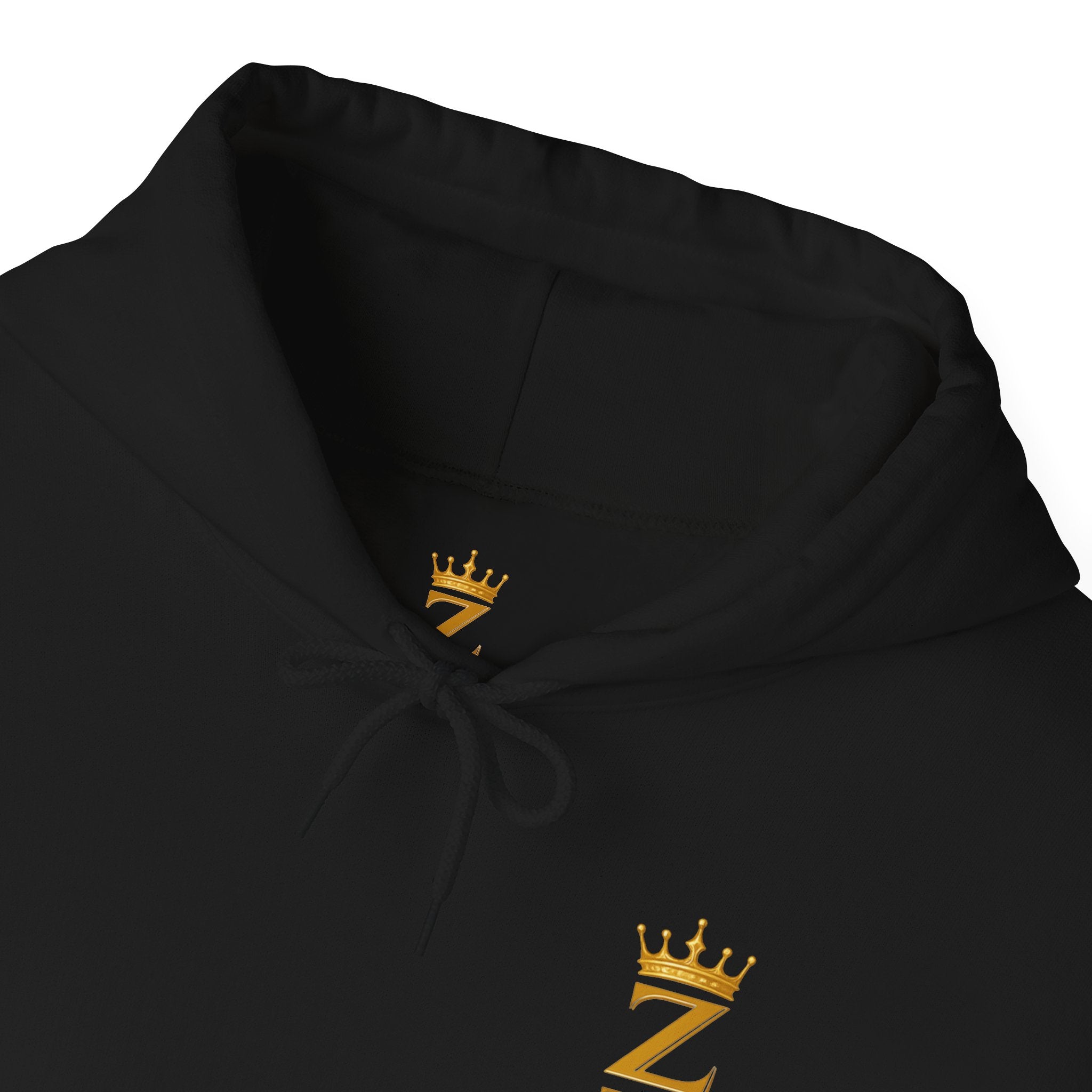 Zealous For All Crown Z Hoodie — Premium White Logo Sweatshirt - Zealous For All