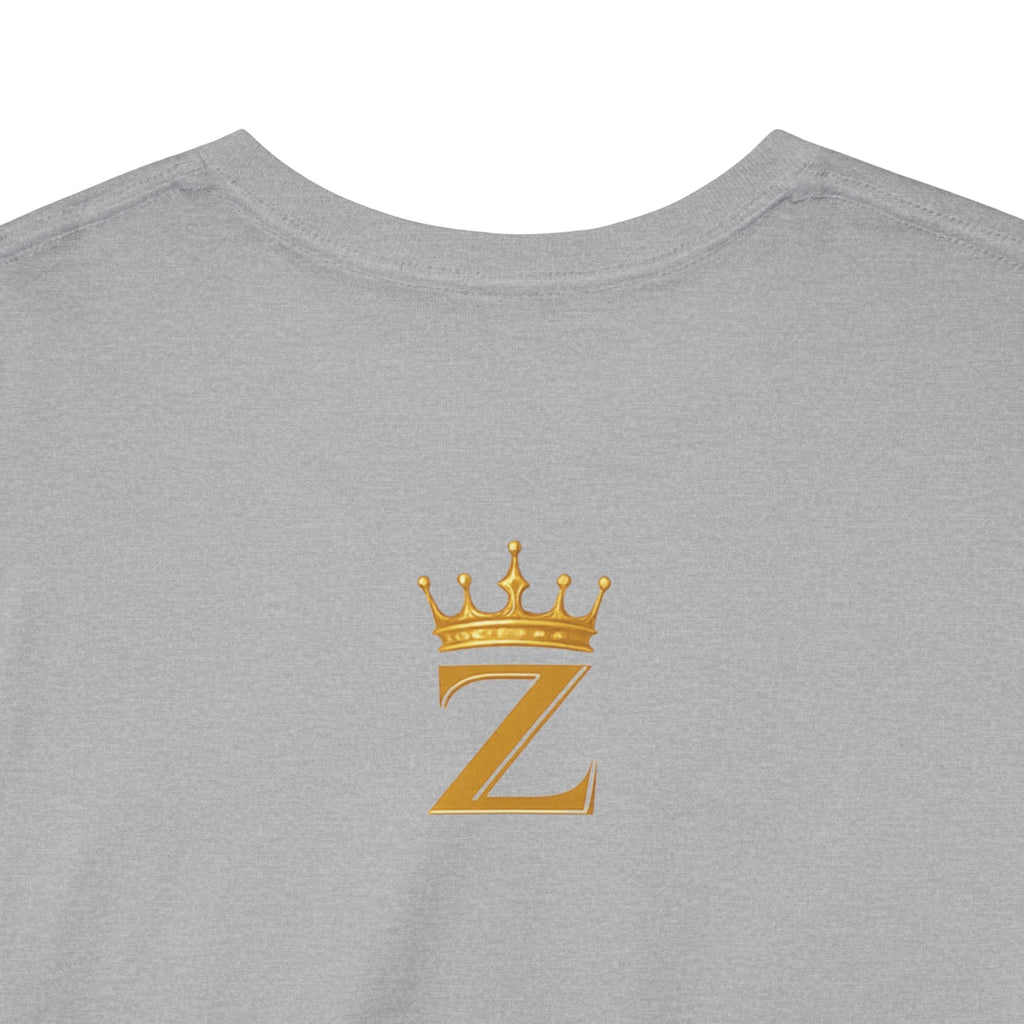 Unisex Zealous For All T-Shirt (Gold Logo (with Back logo) T-shirt) Printify