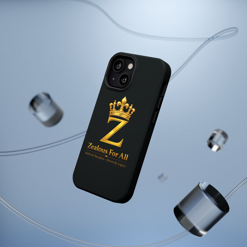 ZFA Phone Case  — "Zealous For All" Gold Crown Impact-Resistant Case Printify