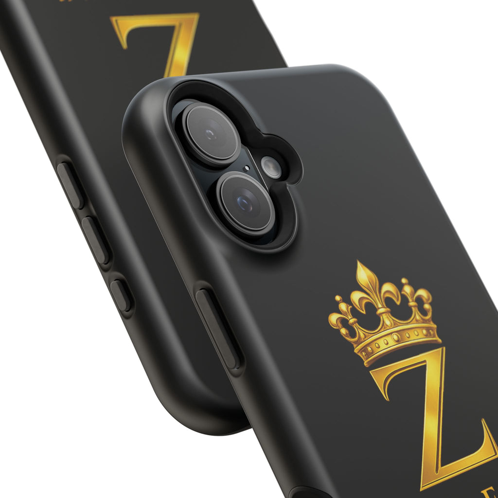 ZFA Phone Case  — "Zealous For All" Gold Crown Impact-Resistant Case Printify