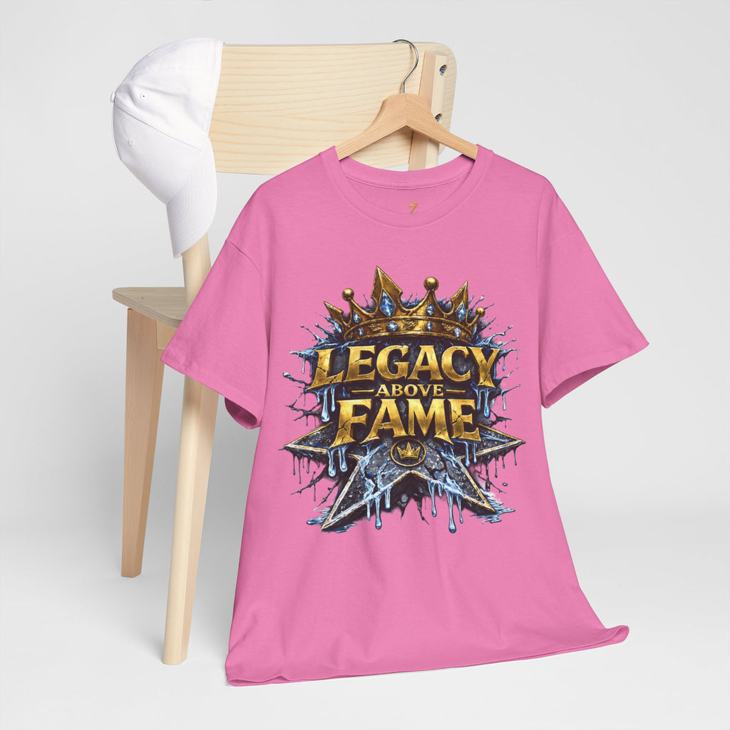 Adult Legacy Above Fame Graphic T-Shirt (Icy Blue Drip) - Zealous For All
