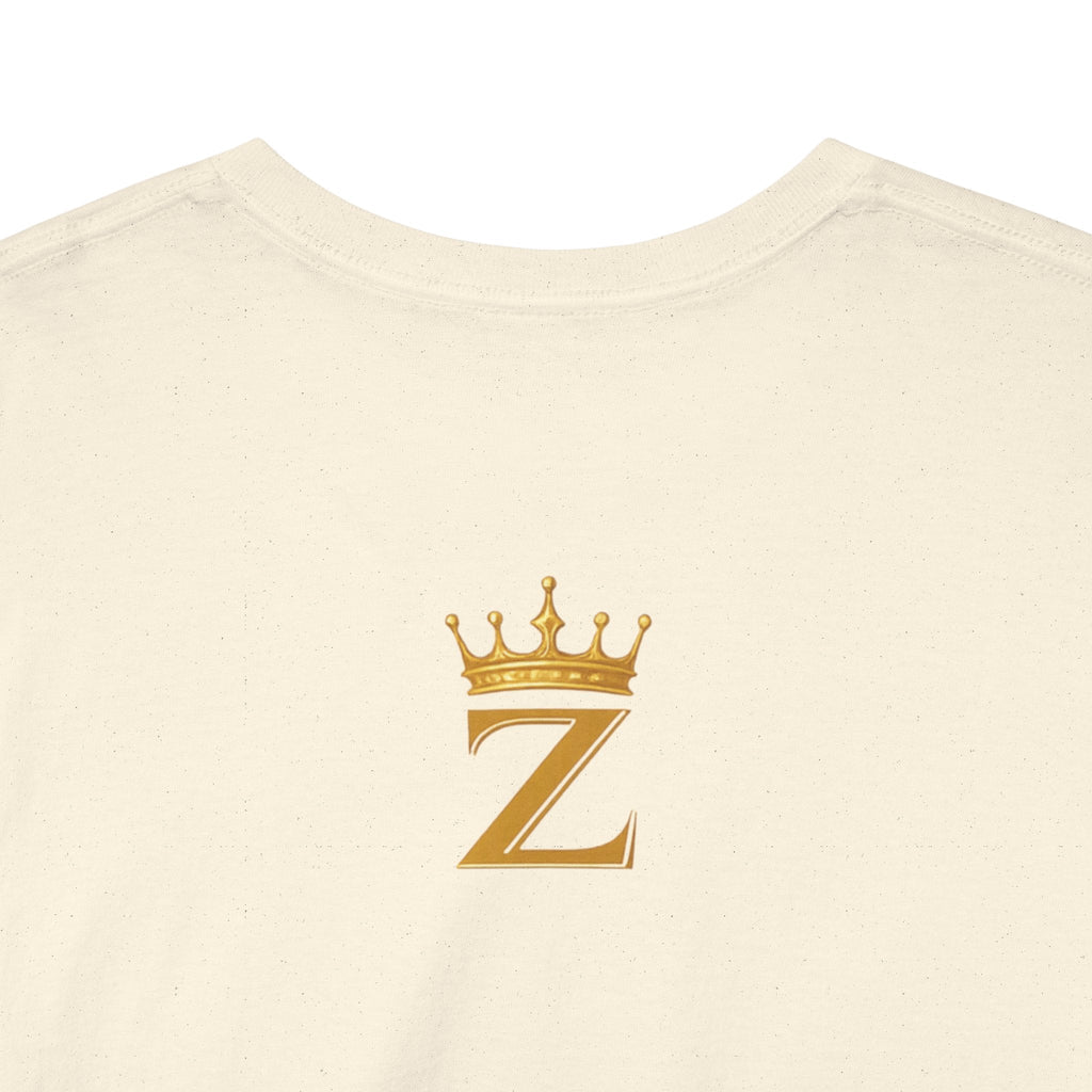 Unisex Zealous For All T-Shirt (Gold Logo (with Back logo) T-shirt) Printify