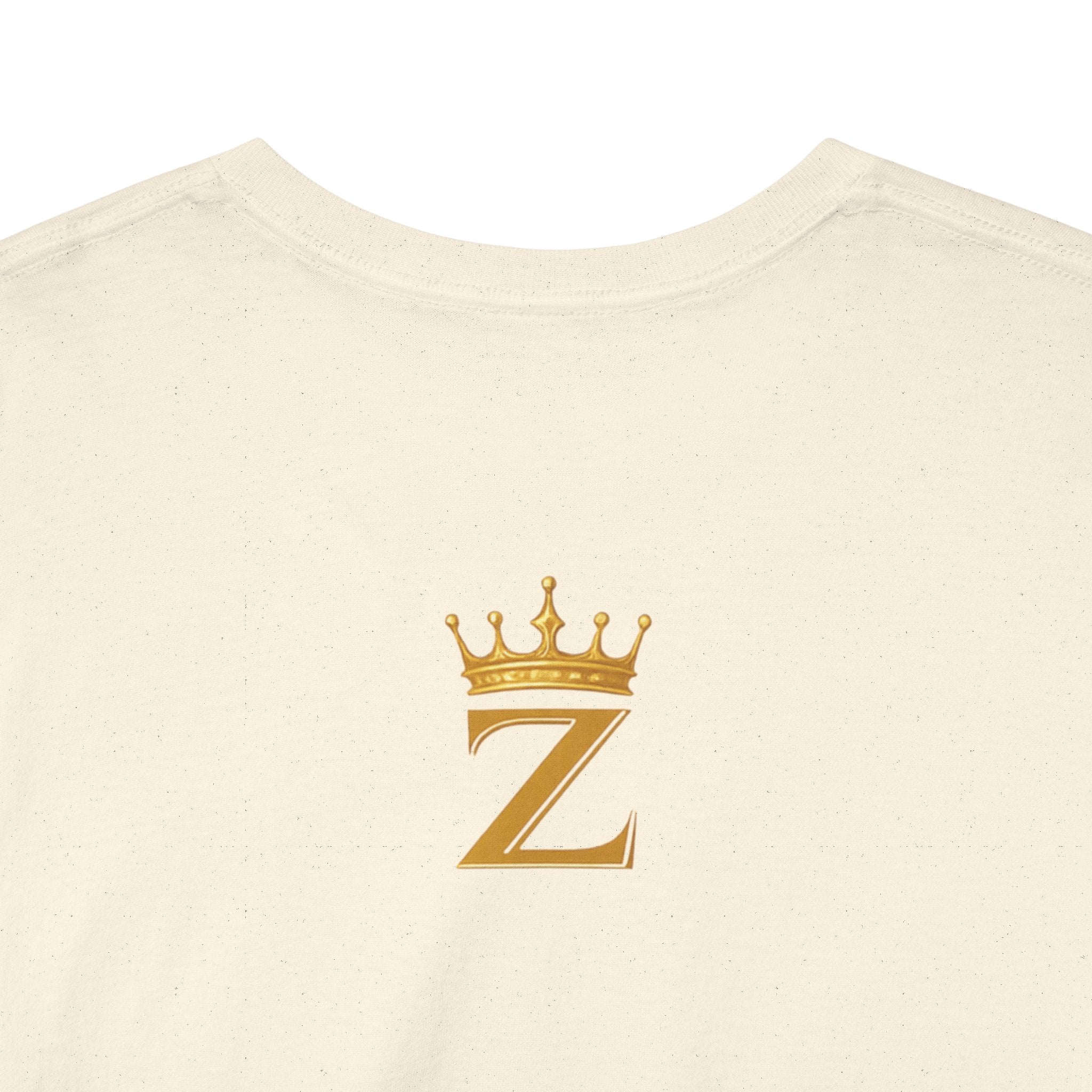 Unisex Zealous For All T-Shirt (Gold Logo (with Back logo) T-shirt) Printify