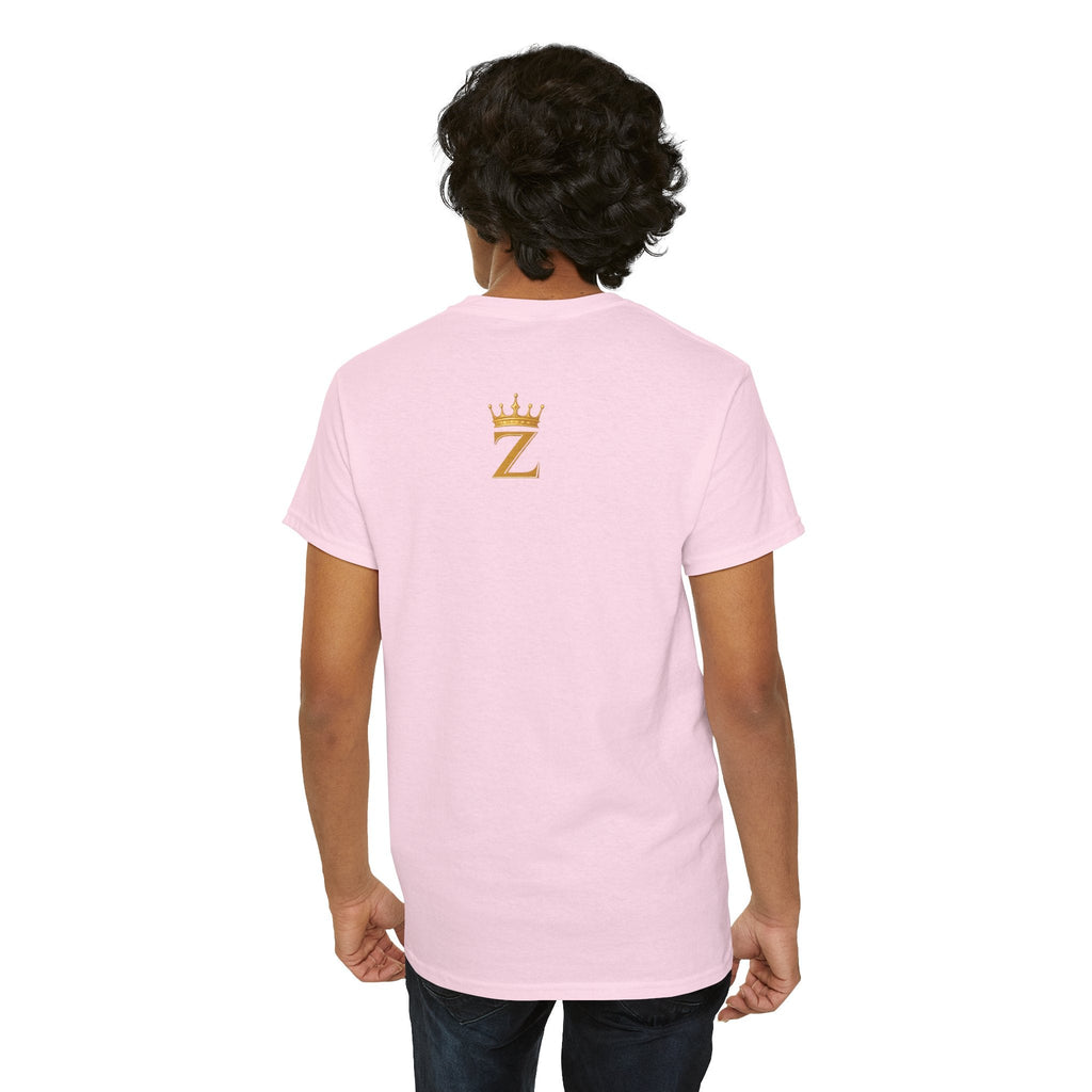 Unisex Zealous For All T-Shirt (Gold Logo (with Back logo) T-shirt) Printify
