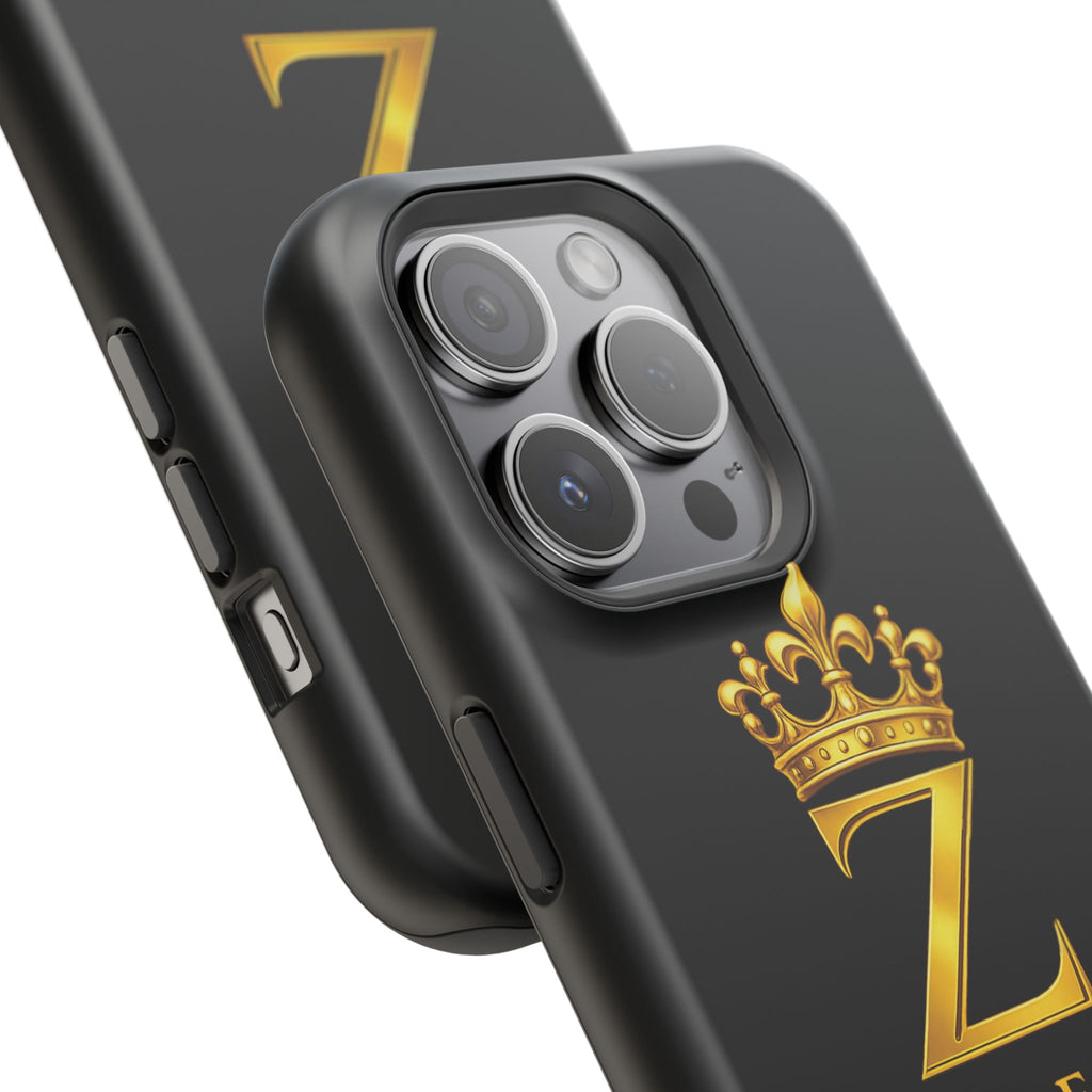 ZFA Phone Case  — "Zealous For All" Gold Crown Impact-Resistant Case Printify