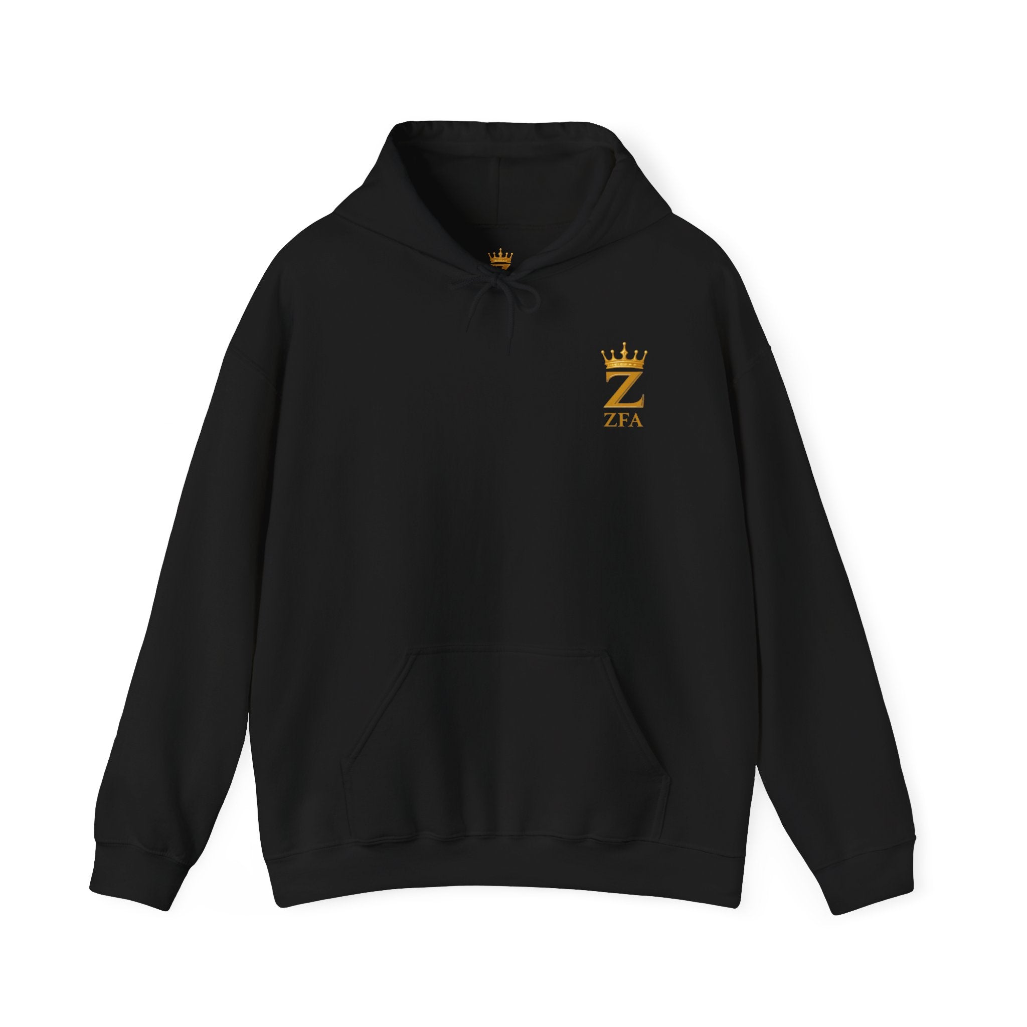Zealous For All Hoodie — Gold Front Logo Sweatshirt - Zealous For All