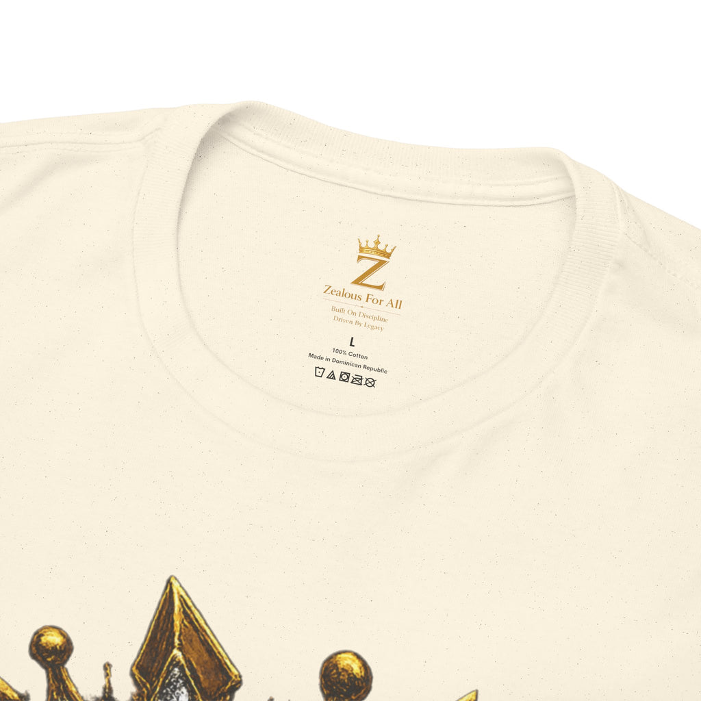 Adult Legacy Above Fame Graphic T-Shirt (Gold Drip) - Zealous For All