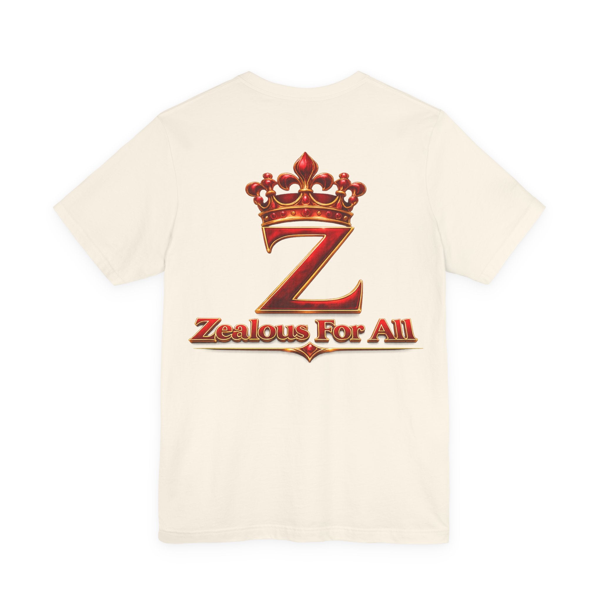 Unisex Zealous For All T-Shirt (Red Velvet Edition) Printify
