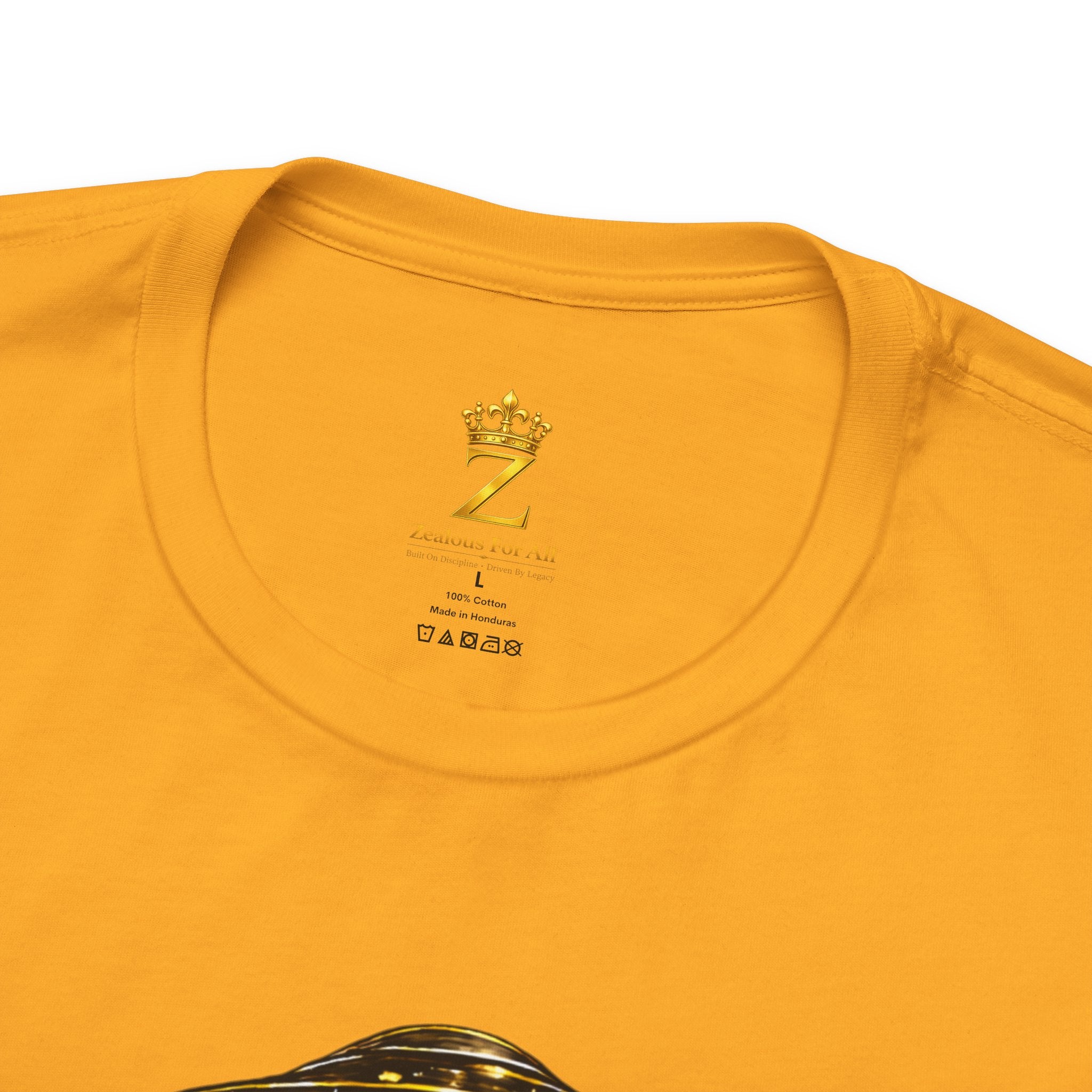COMING SOON... United. Fly. Organized. Graphic Tee (Gold) Printify