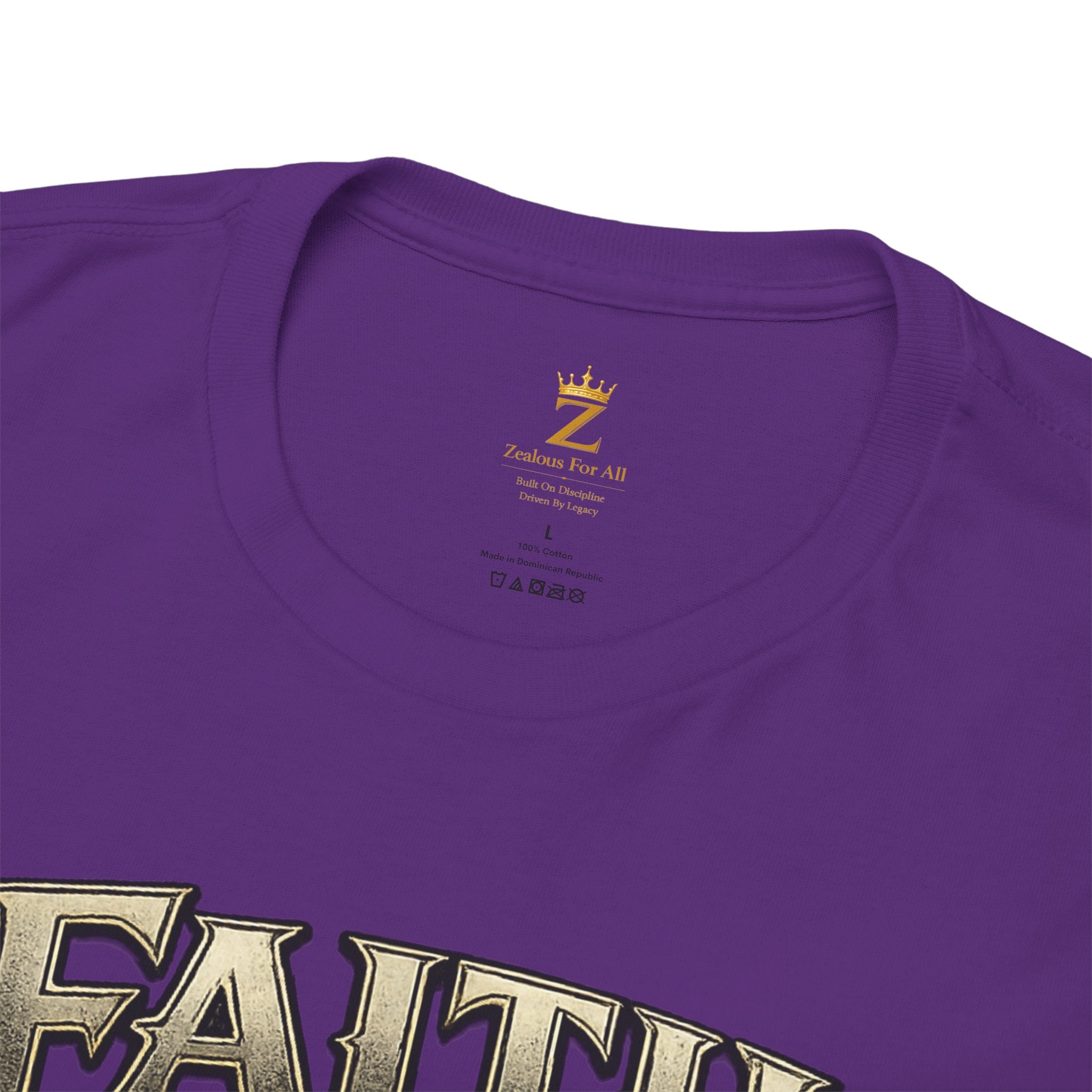Adult Faith Prevails T‑Shirt (Black Anchor) Printify