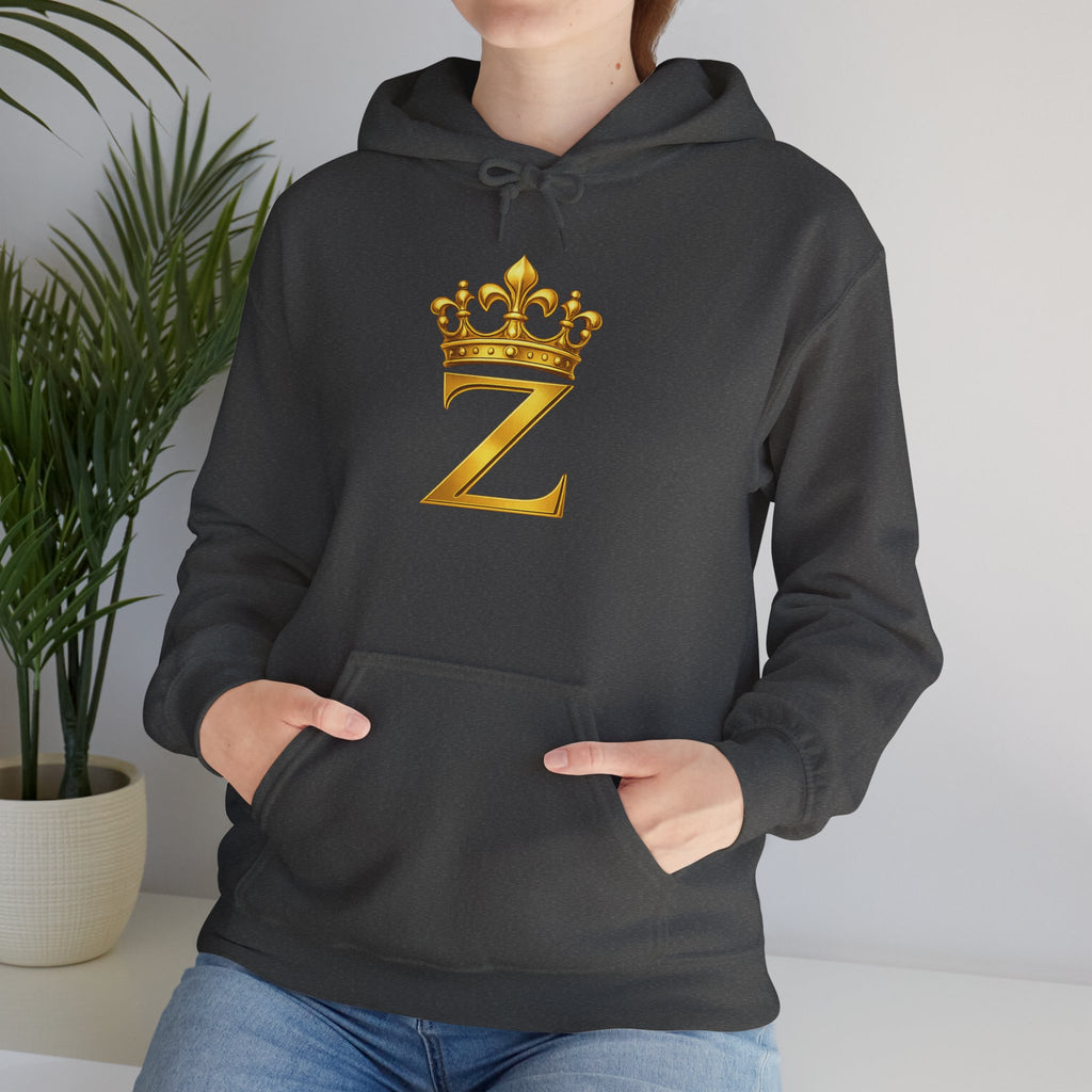 Zealous For All Hoodie — Gold Logo Printify
