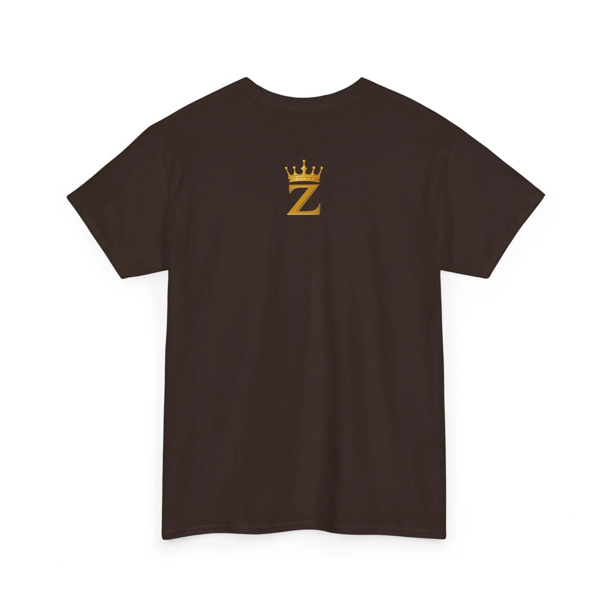 Unisex Zealous For All T-Shirt (Gold Logo (with Back logo) T-shirt) Printify