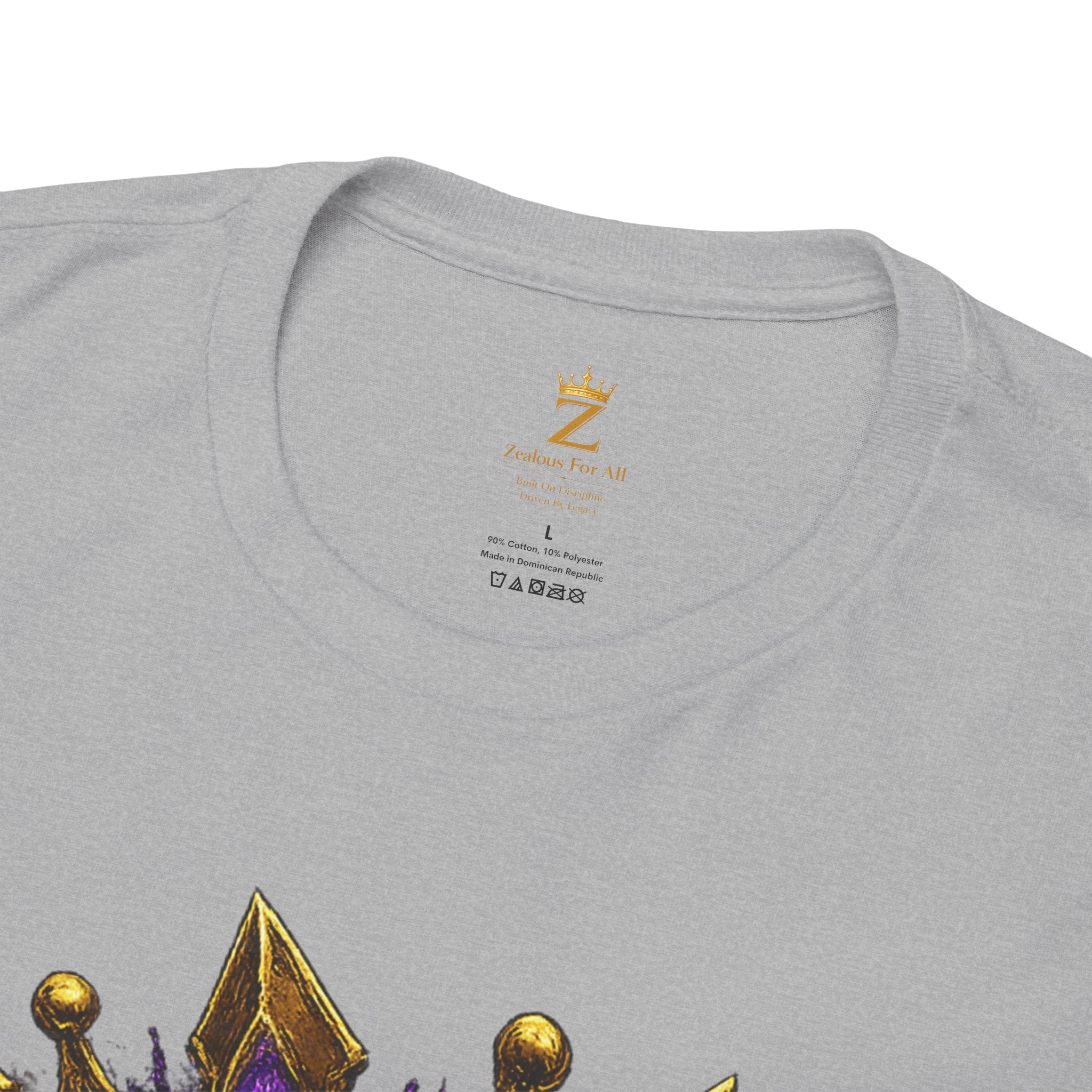 Adult Legacy Above Fame Graphic T-Shirt (Purple Drip) - Zealous For All