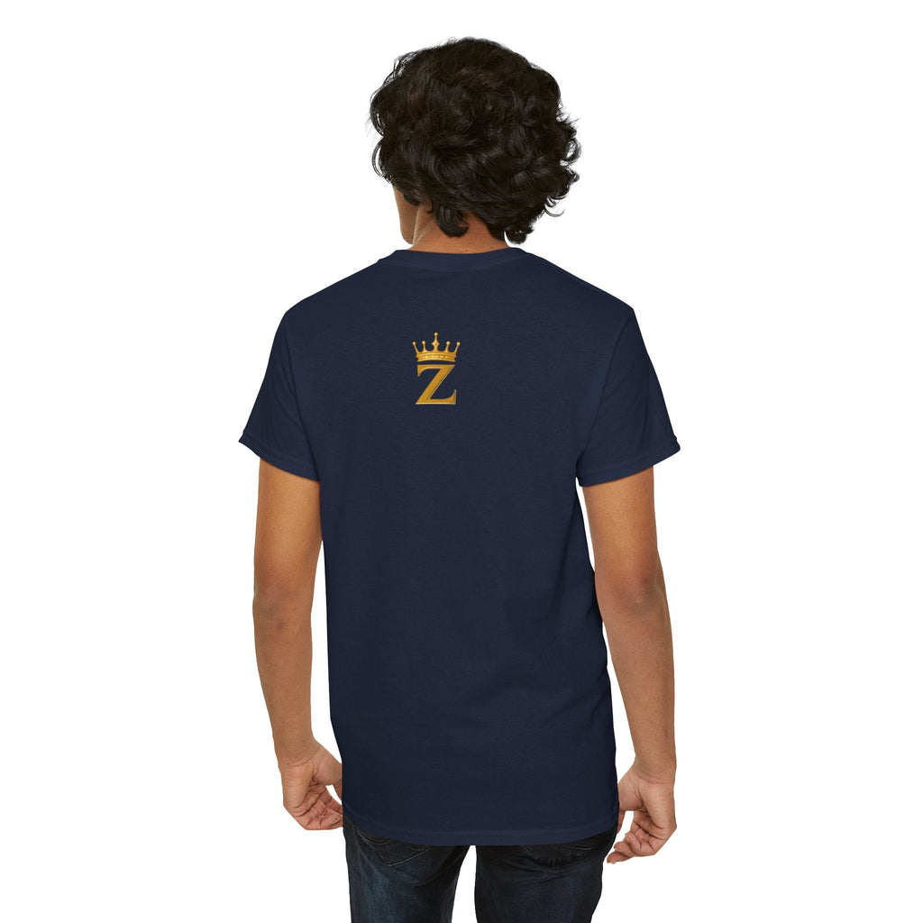 Unisex Zealous For All T-Shirt (Gold Logo (with Back logo) T-shirt) Printify