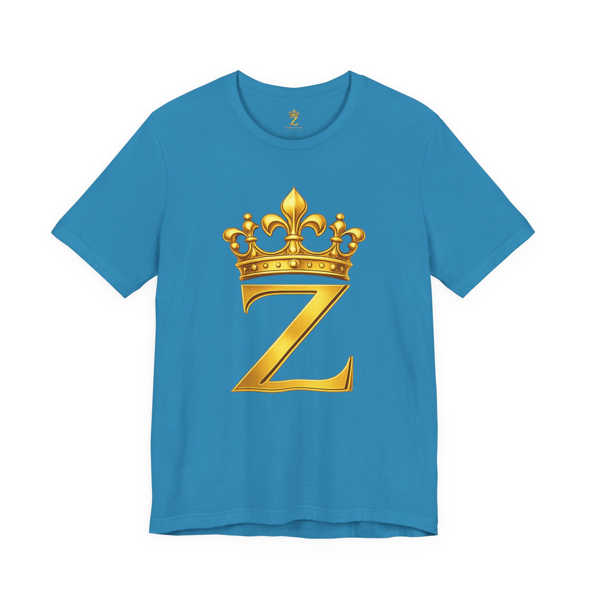 Unisex "Z" T-Shirt (Gold Logo) Printify