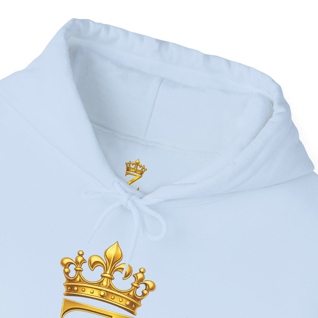 Zealous For All Hoodie — Gold Logo Printify