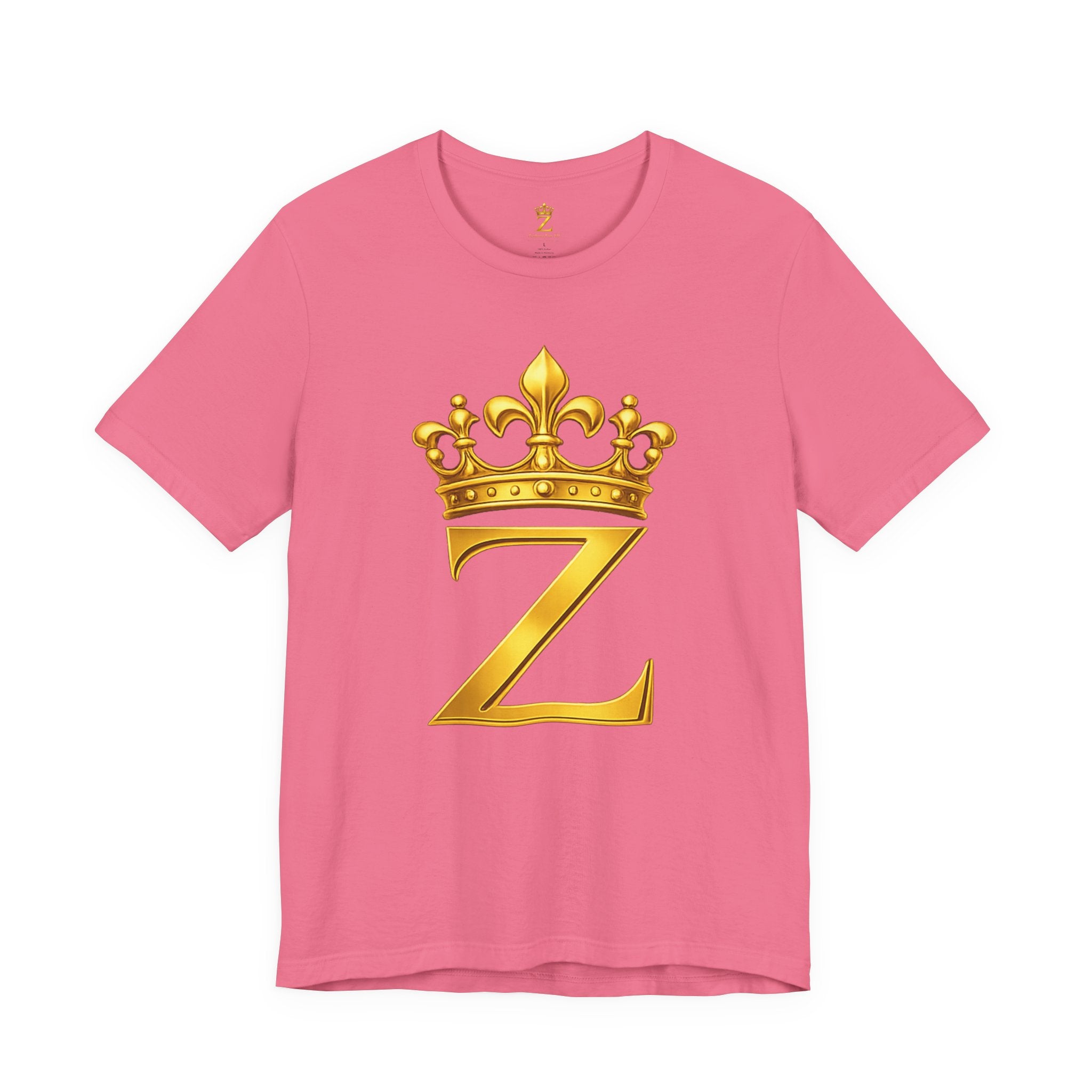 Unisex "Z" T-Shirt (Gold Logo) Printify