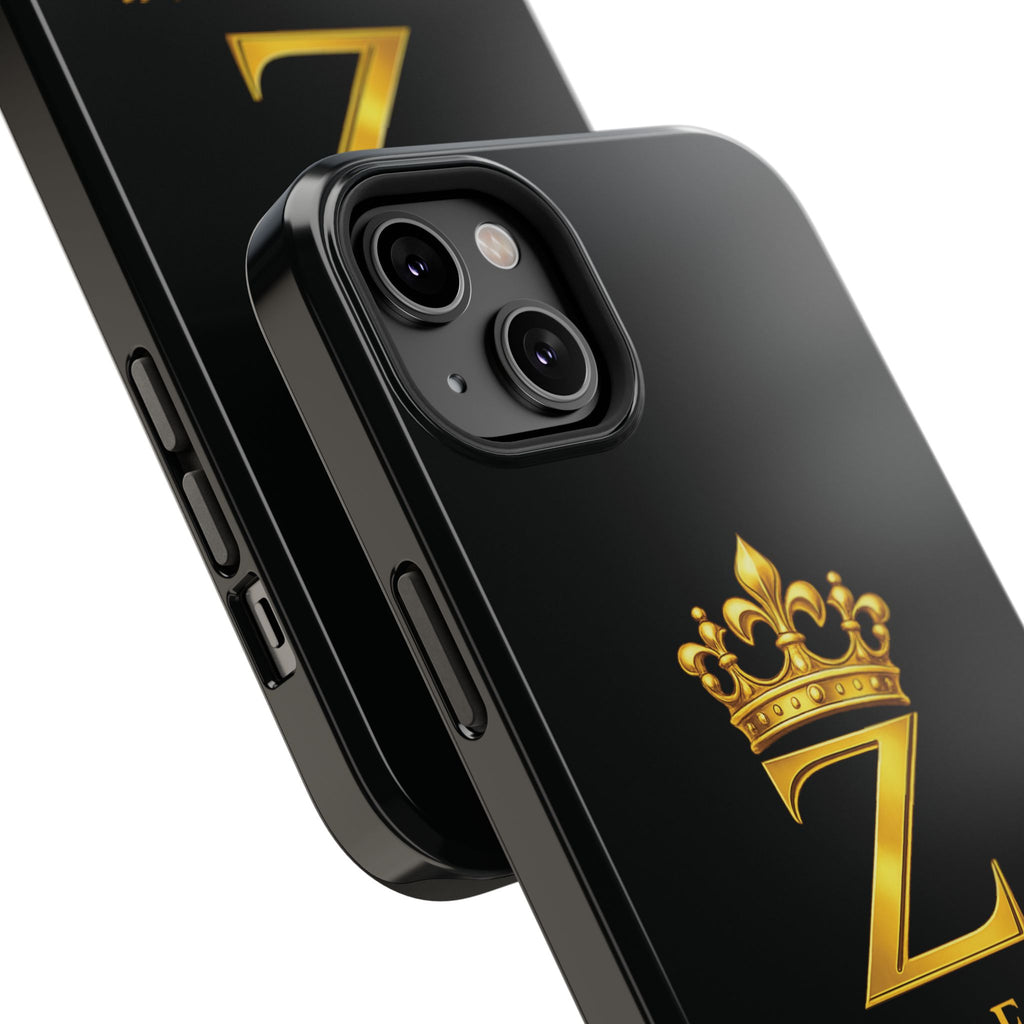ZFA Phone Case  — "Zealous For All" Gold Crown Impact-Resistant Case Printify