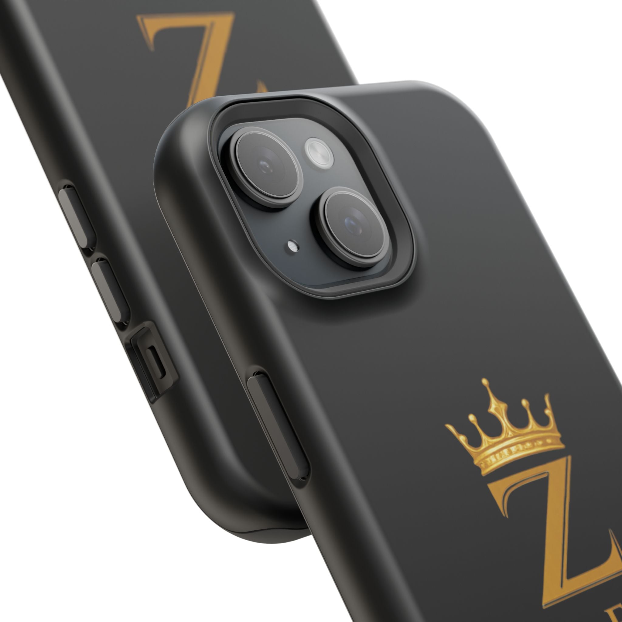 Phone Case — "Zealous For All" Gold Crown Impact-Resistant Case Printify