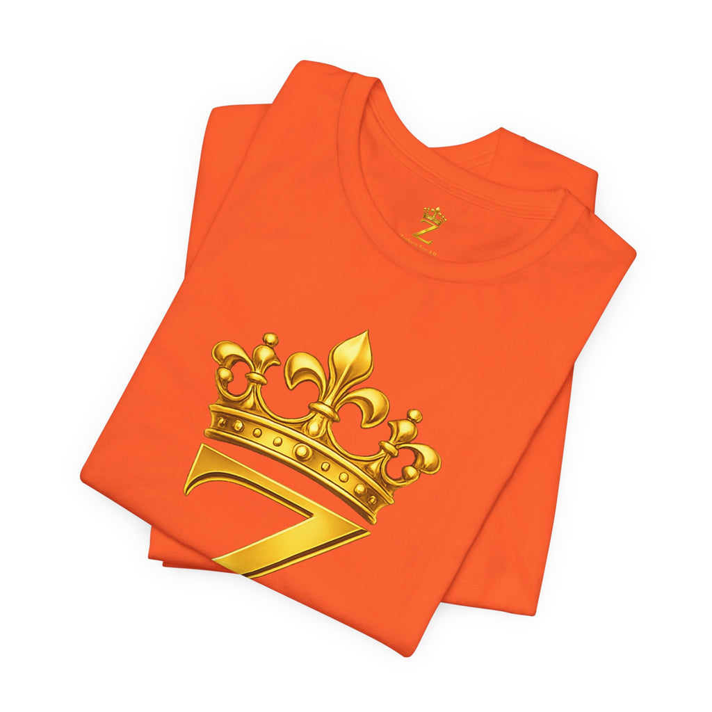 Unisex Zealous For All T-Shirt (Gold Logo) Printify