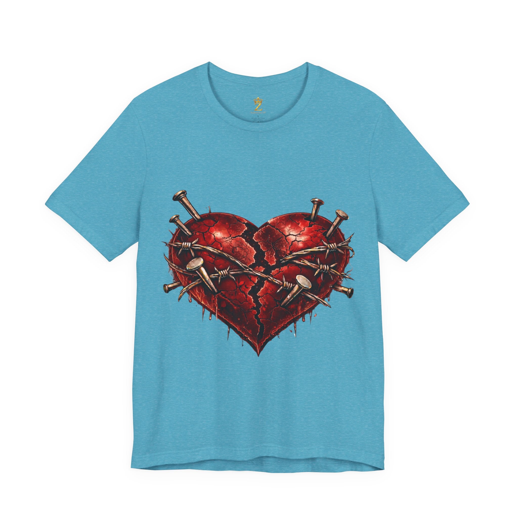 Red Heart T-Shirt (Discipline Over Emotions)