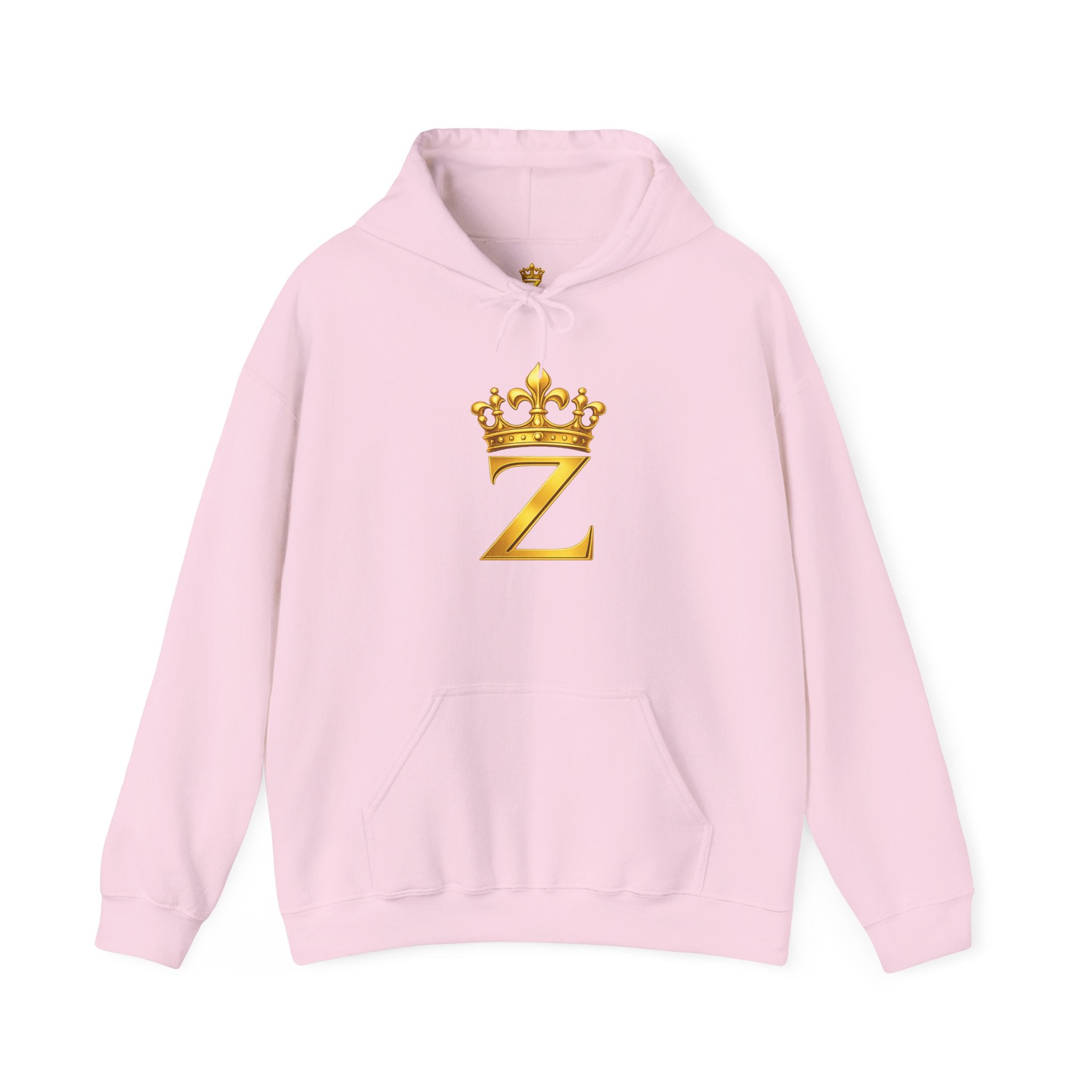 Zealous For All Hoodie — Gold Logo Printify
