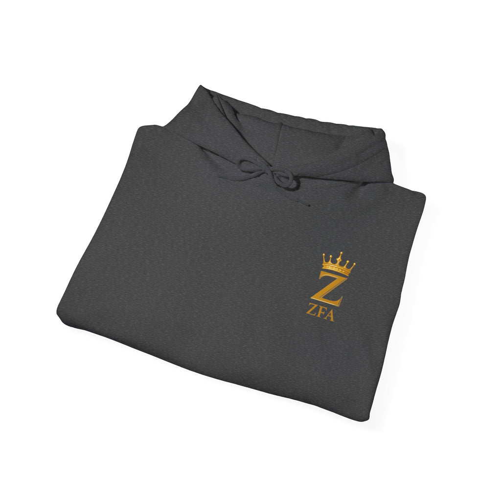 Zealous For All Hoodie — Gold Front Logo Sweatshirt - Zealous For All