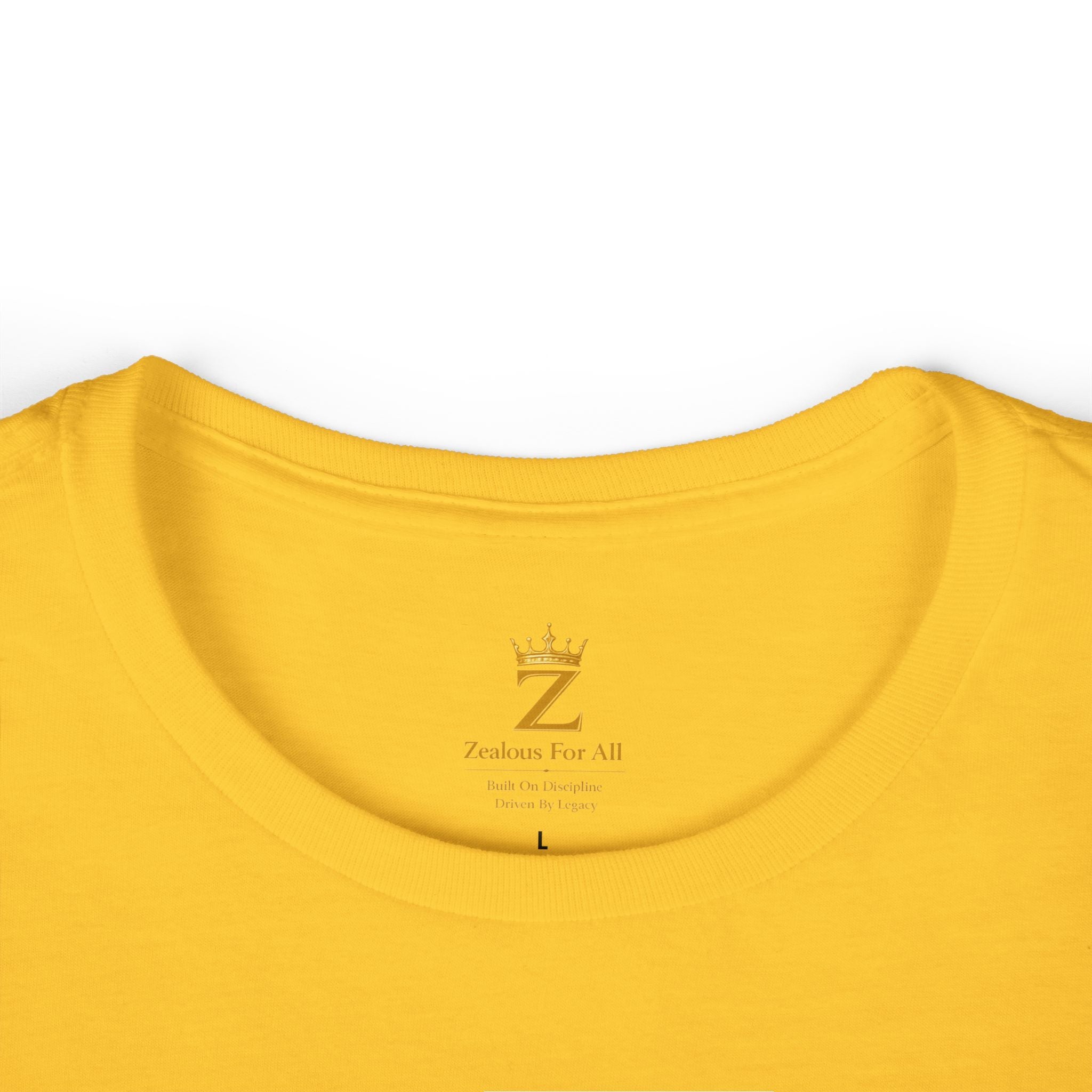 Women's Zealous For All (Gold Crown Shirt) Printify