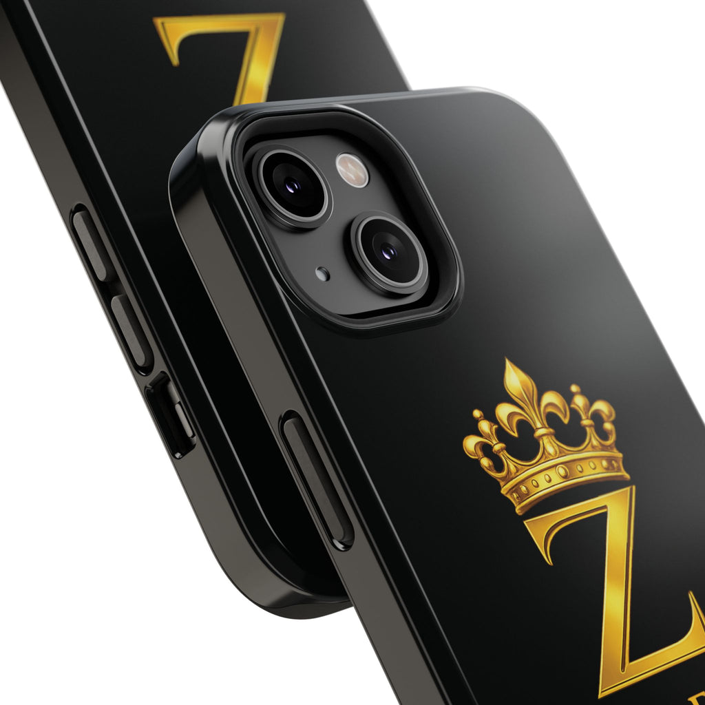 ZFA Phone Case  — "Zealous For All" Gold Crown Impact-Resistant Case Printify