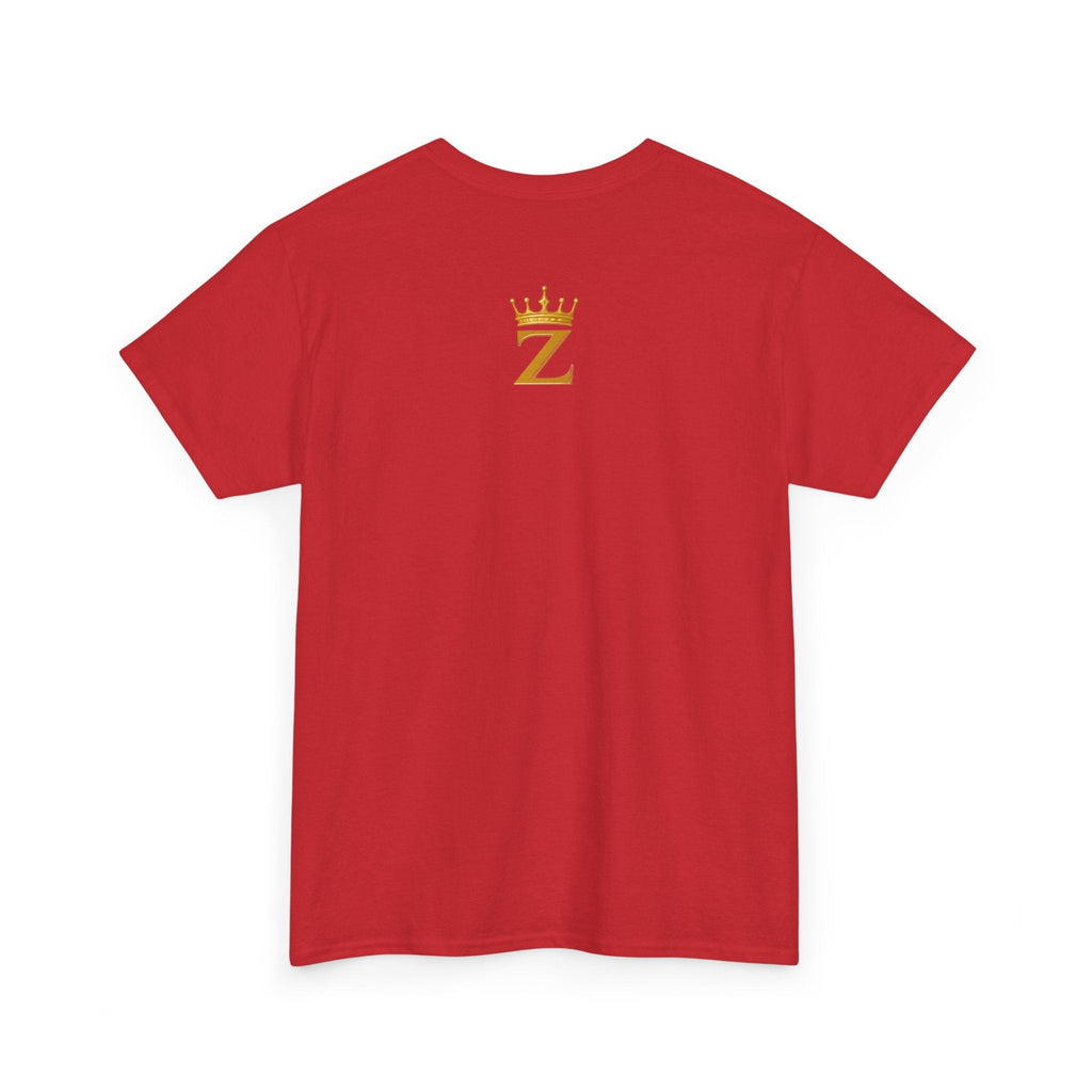 Unisex Zealous For All T-Shirt (Gold Logo (with Back logo) T-shirt) Printify